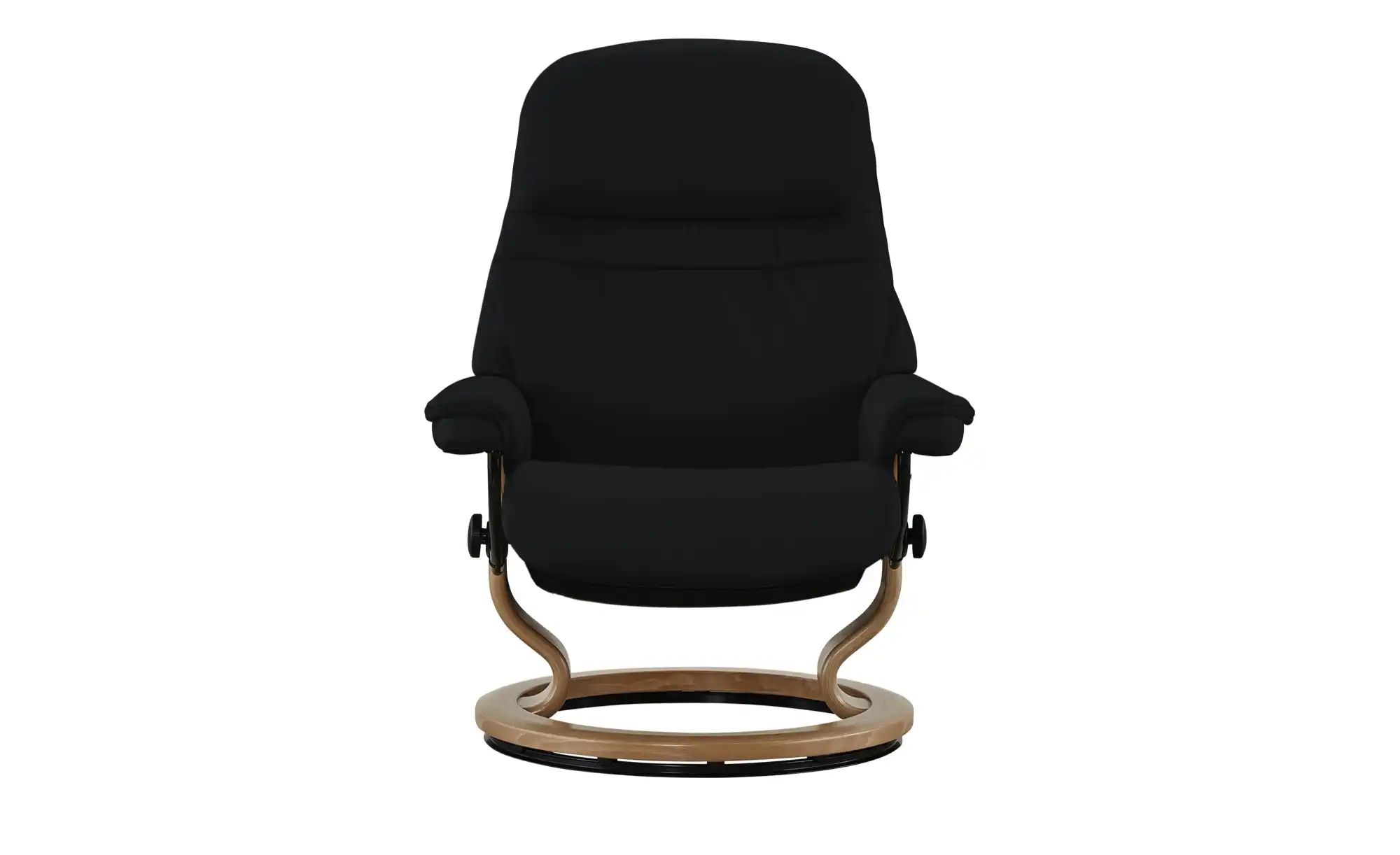 Thumbnail - Stressless Relaxsessel mit Hocker Leder Sunrise M ¦ schwarz ¦ Maße (cm): B: 79 H: 103 T: 73.0 Polstermöbel > Sessel > Fe...