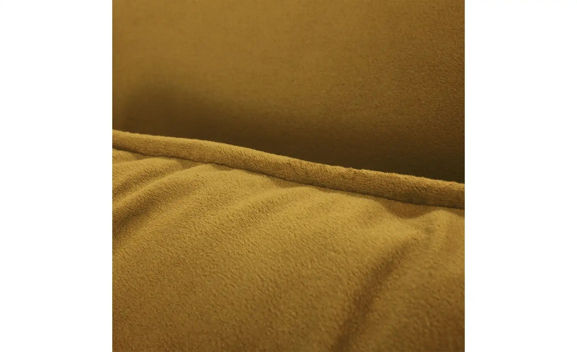 smart Sofa ocker - Mikrofaser Sissi | 2-Sitzer, Ocker