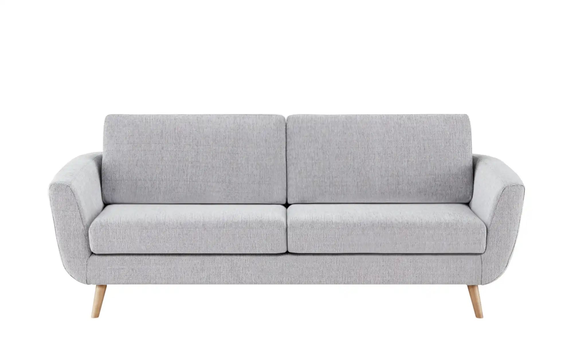SOHO Sofa Smilla ¦ grau ¦ Maße (cm): B: 217 H: 85 T: 93.0 Polstermöbel > Sofas > 3-Sitzer - Höffner