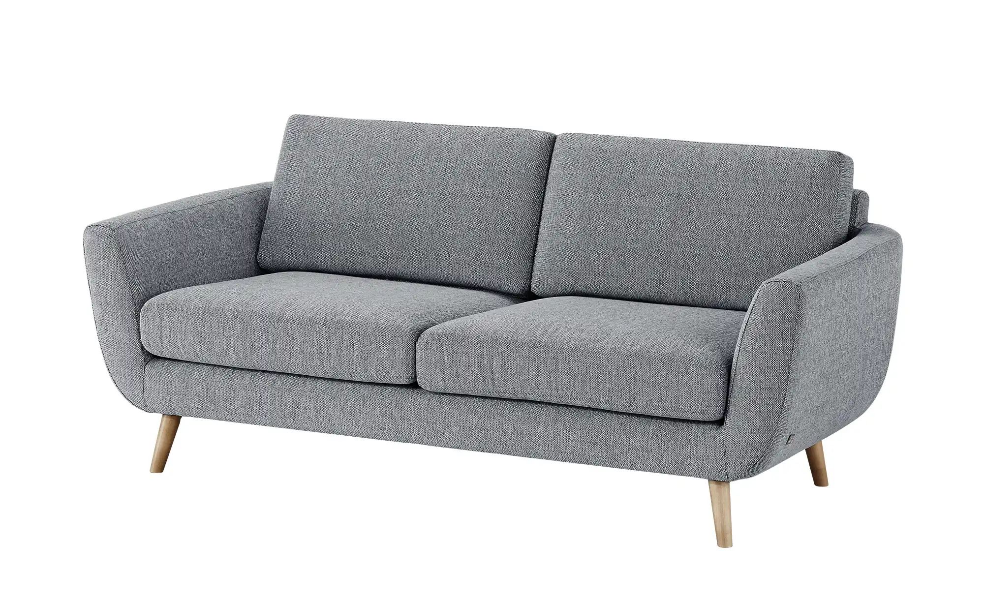 SOHO Sofa Smilla Hellgrau, Flachgewebe Höffner