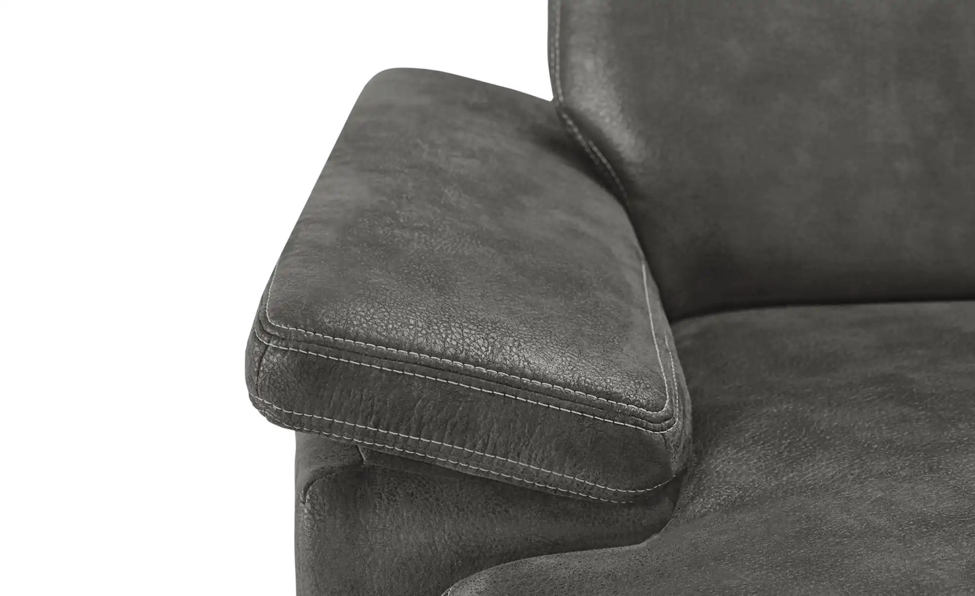 Thumbnail - meinSofa Wohnlandschaft Kunstleder Samu ¦ grau ¦ Maße (cm): B: 316 H: 90 T: 235.0 Polstermöbel > Sofas > Wohnlandschafte...