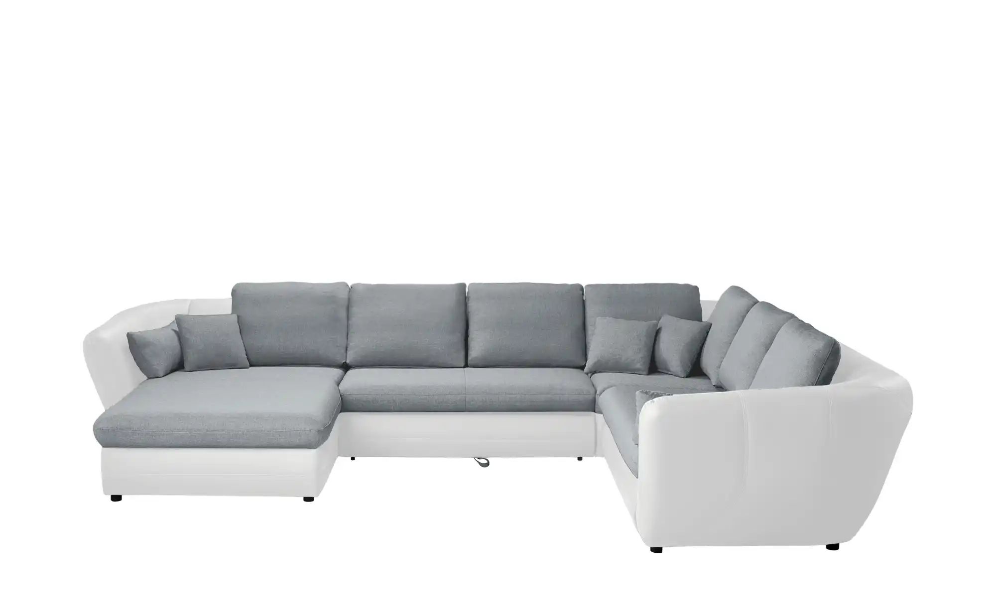 Smart Wohnlandschaft Weißgrau Kunstlederflachgewebe Verona Weiß Maße Cm B 285 T 187 Polstermöbel Sofas Schlafsofas Höffner