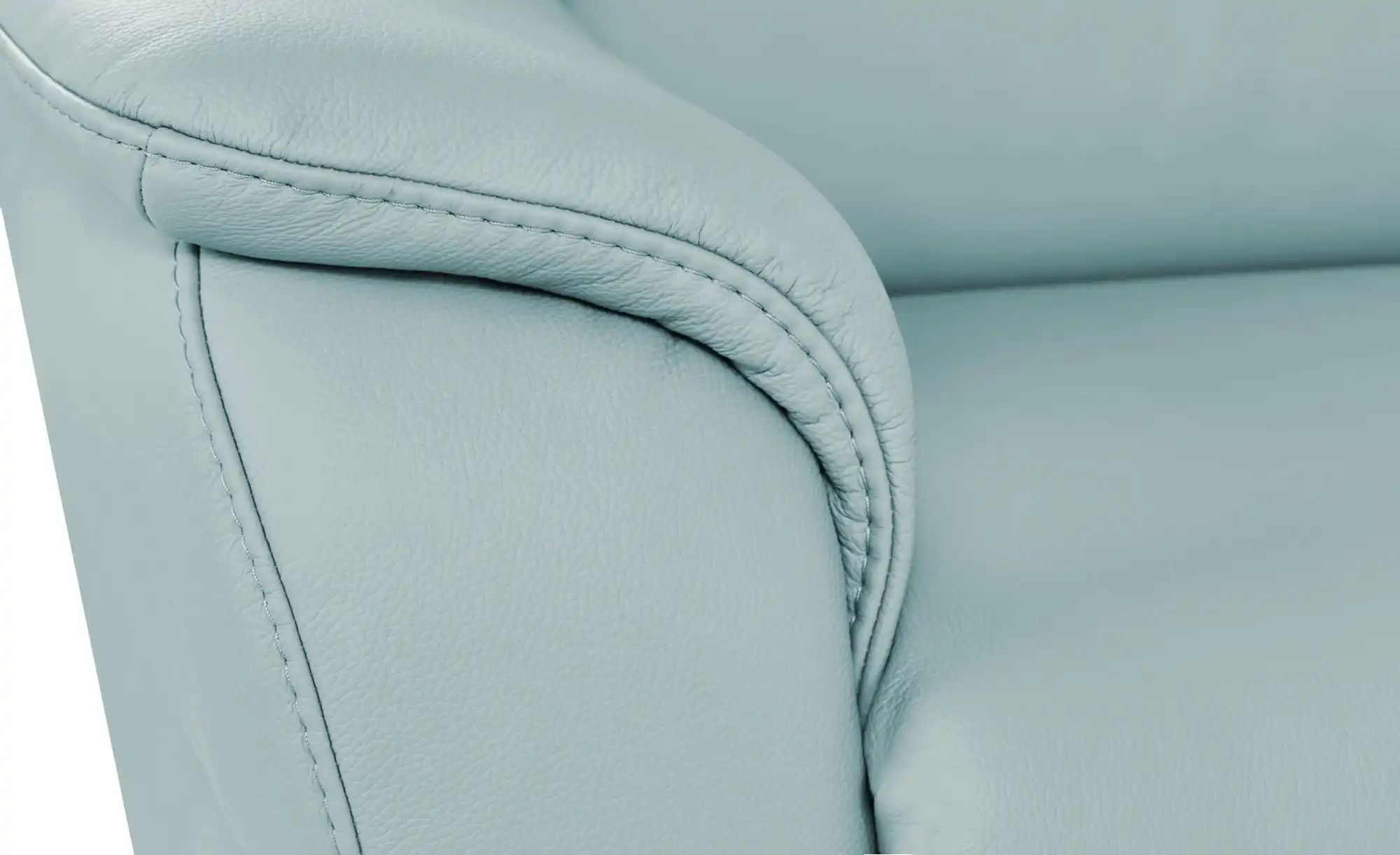 Thumbnail - himolla Ecksofa Leder  9707 ¦ blau ¦ Maße (cm): B: 275 H: 84 T: 245.0 Polstermöbel > Sofas > Ecksofas - Höffner