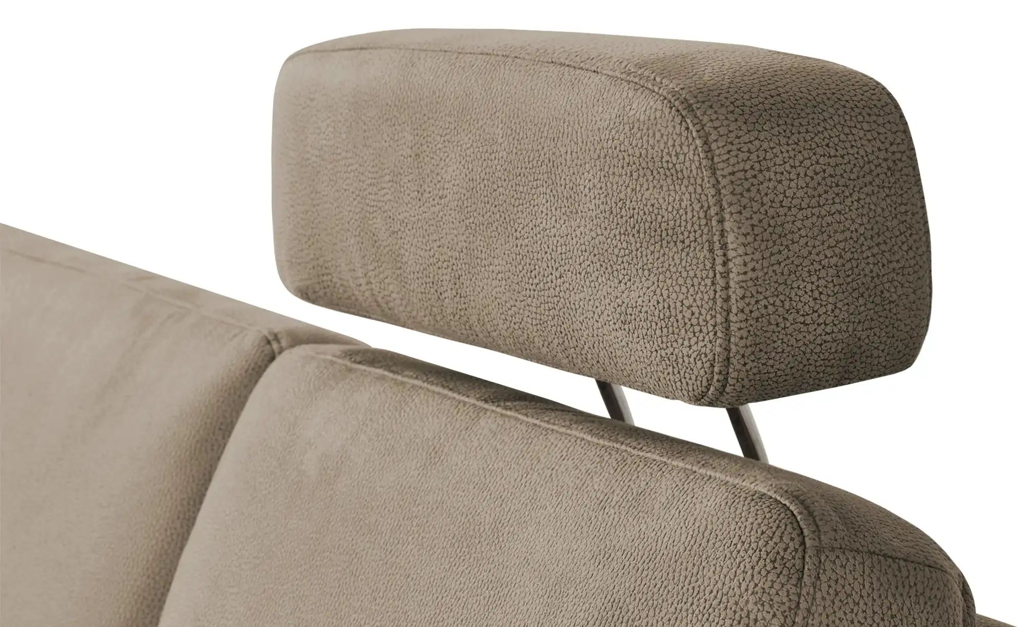 meinSofa Wohnlandschaft Mikrofaser Rita ¦ beige ¦ Maße (cm): B: 330 H: 91 T günstig online kaufen