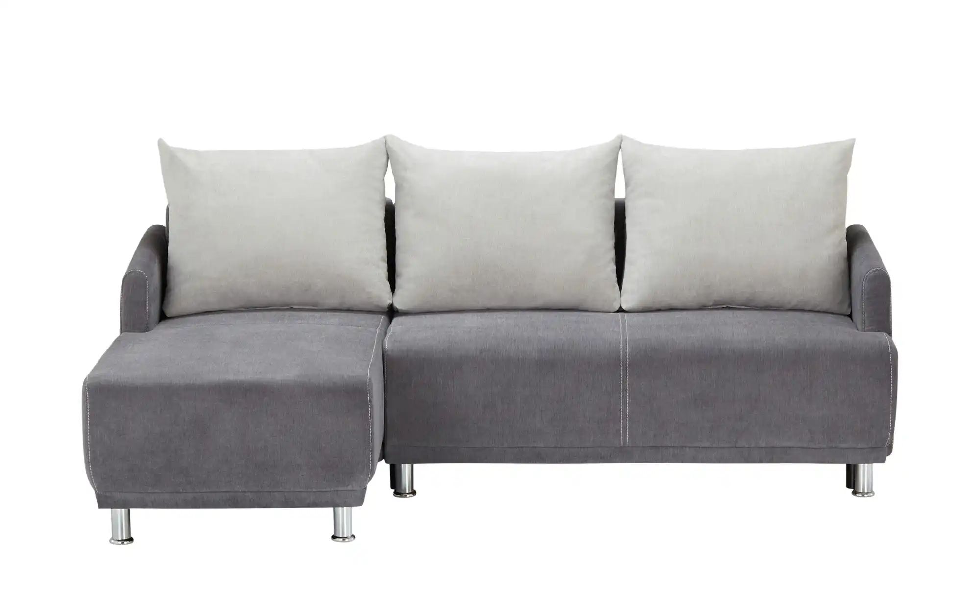 Ecksofa  Arvena ¦ grau ¦ Maße (cm): B: 220 H: 94 T: 161 Polstermöbel > Sofa günstig online kaufen