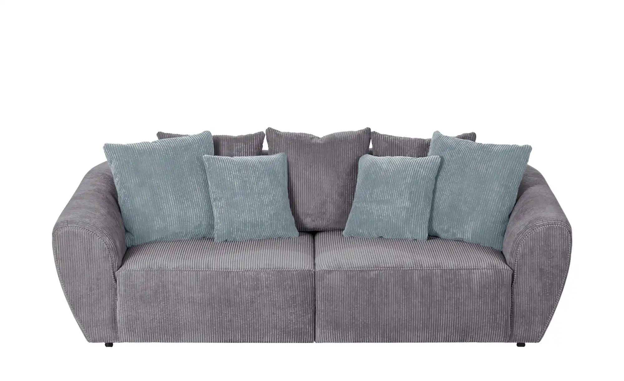 smart Big Sofa  Savita ¦ grau ¦ Maße (cm): B: 250 H: 81 T: 106 Polstermöbel günstig online kaufen