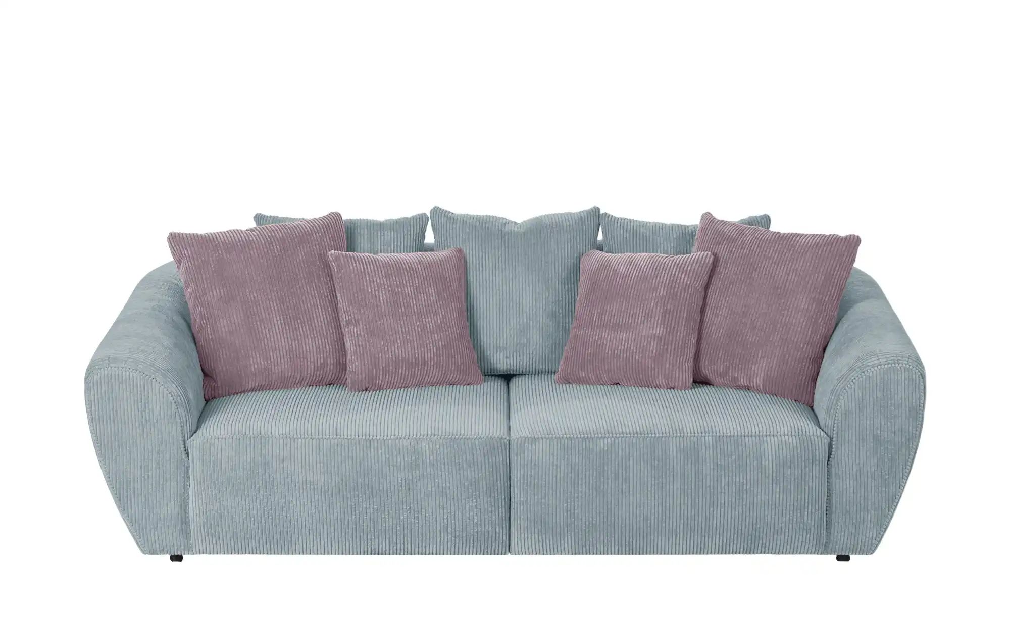 smart Big Sofa  Savita ¦ grün ¦ Maße (cm): B: 250 H: 81 T: 106 Polstermöbel günstig online kaufen