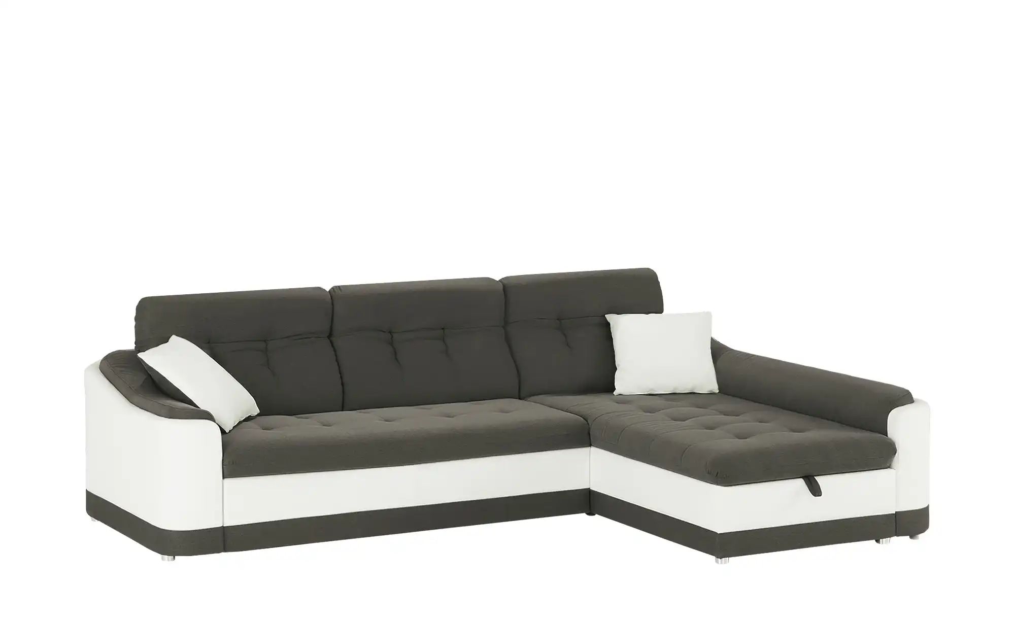 Ecksofa  Bea ¦ grau ¦ Maße (cm): B: 278 H: 86 T: 195 Polstermöbel > Sofas > günstig online kaufen