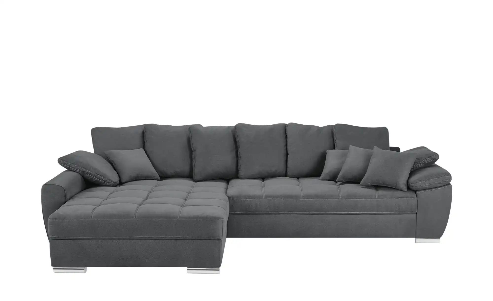 bobb Ecksofa  Farina ¦ grau ¦ Maße (cm): B: 323 H: 90 T: 222 Polstermöbel > günstig online kaufen