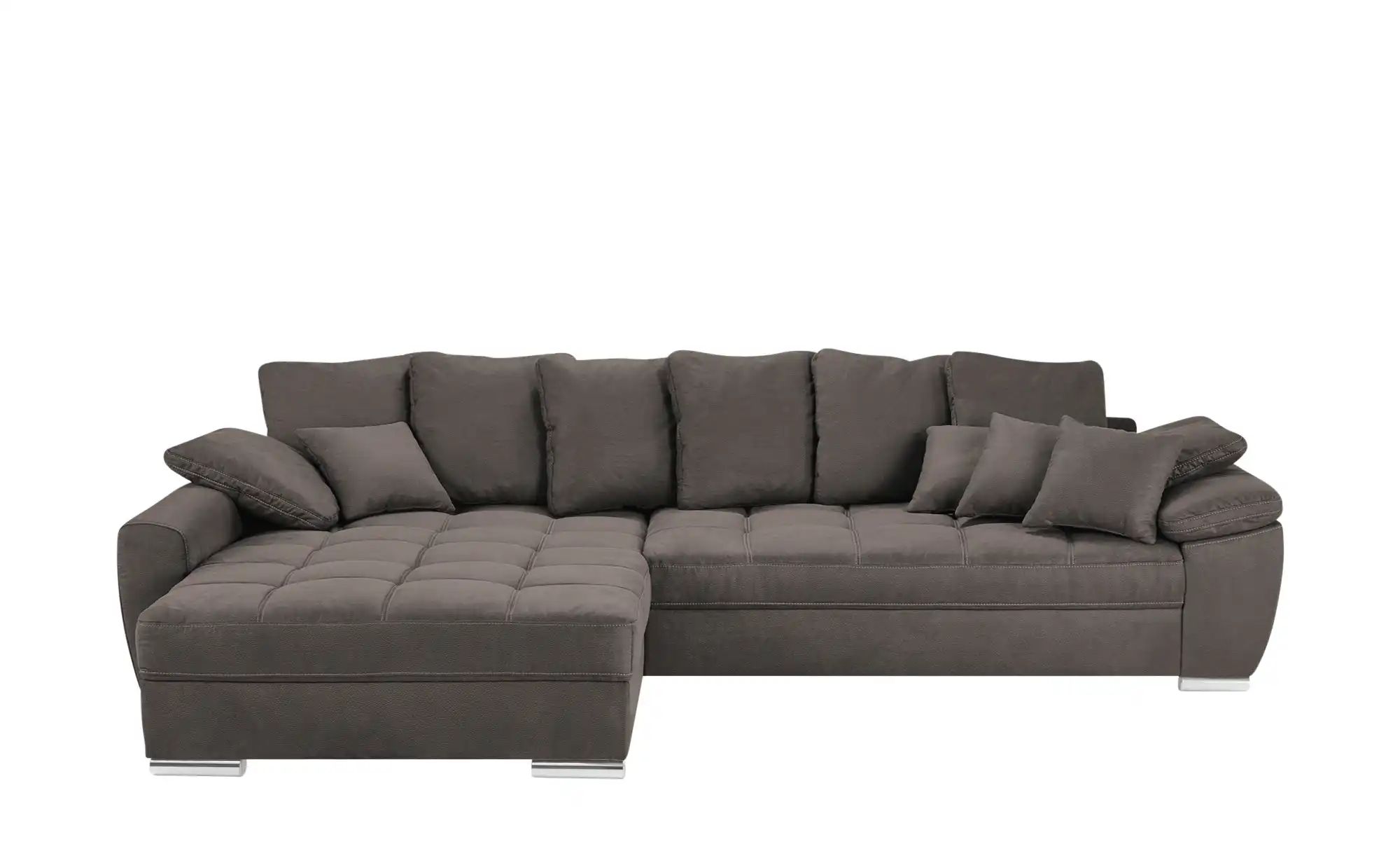 bobb Ecksofa  Farina ¦ grau ¦ Maße (cm): B: 323 H: 92 T: 222 Polstermöbel > günstig online kaufen