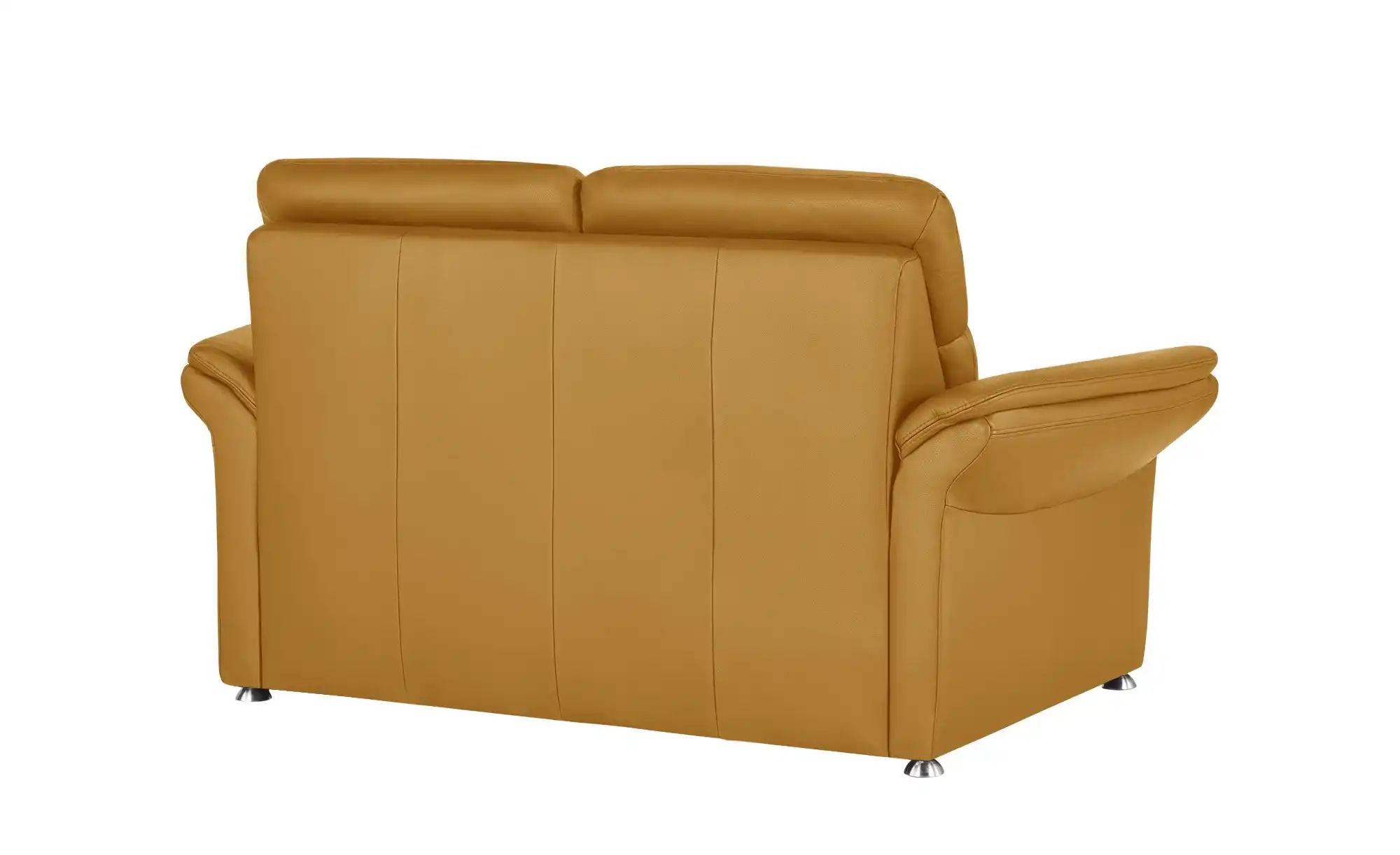 meinSofa Einzelsofa Leder Manon ¦ gelb ¦ Maße (cm): B: 170 H: 94 T: 92.0 Po günstig online kaufen