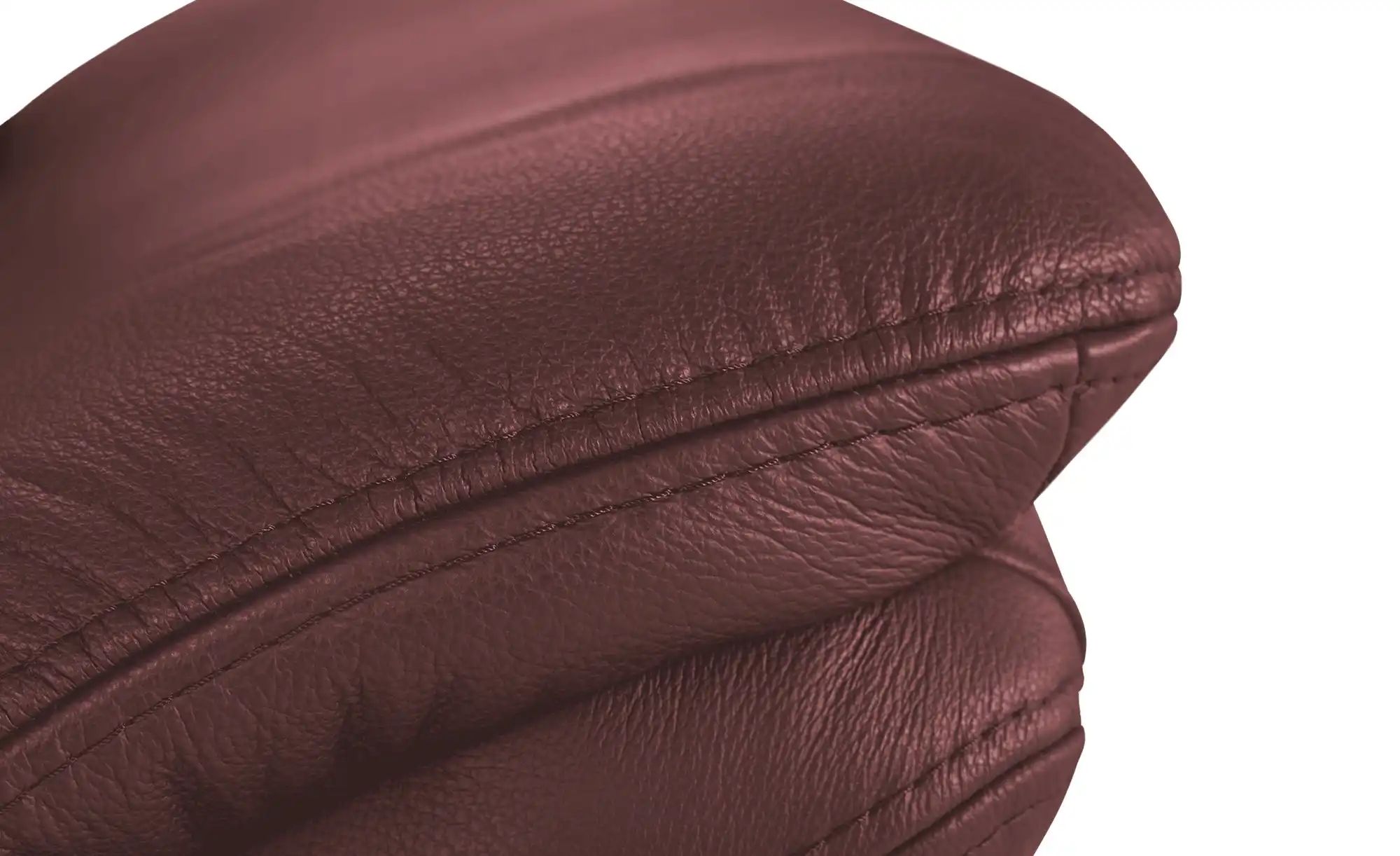 Thumbnail - meinSofa Einzelsofa Leder Manon ¦ lila/violett ¦ Maße (cm): B: 170 H: 94 T: 92.0 Polstermöbel > Sofas > 2-Sitzer - Höffn...