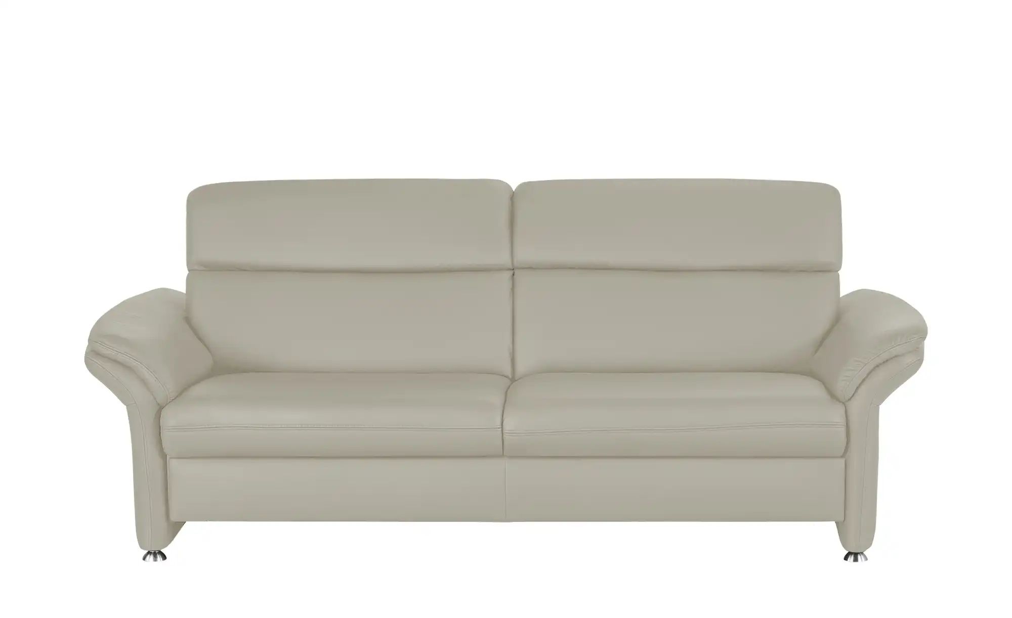 meinSofa Einzelsofa Leder Manon ¦ grau ¦ Maße (cm): B: 228 H: 94 T: 92 Pols günstig online kaufen