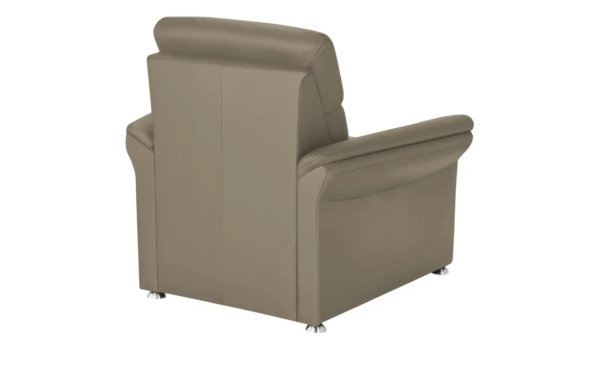 Thumbnail - meinSofa Ledersessel Leder Manon ¦ grau ¦ Maße (cm): B: 98 H: 94 T: 92.0 Polstermöbel > Sessel > Fernsehsessel - Höffner