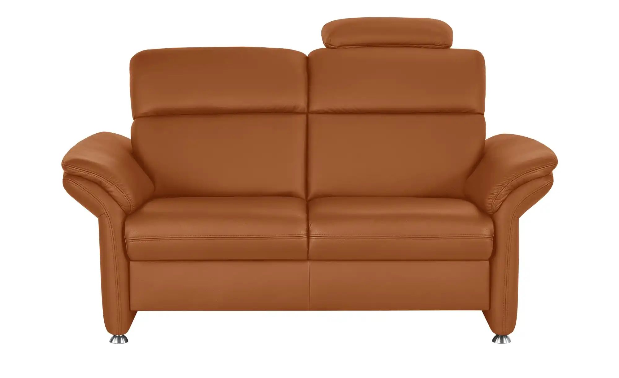 meinSofa Einzelsofa Leder Manon ¦ orange ¦ Maße (cm): B: 170 H: 94 T: 92 Po günstig online kaufen