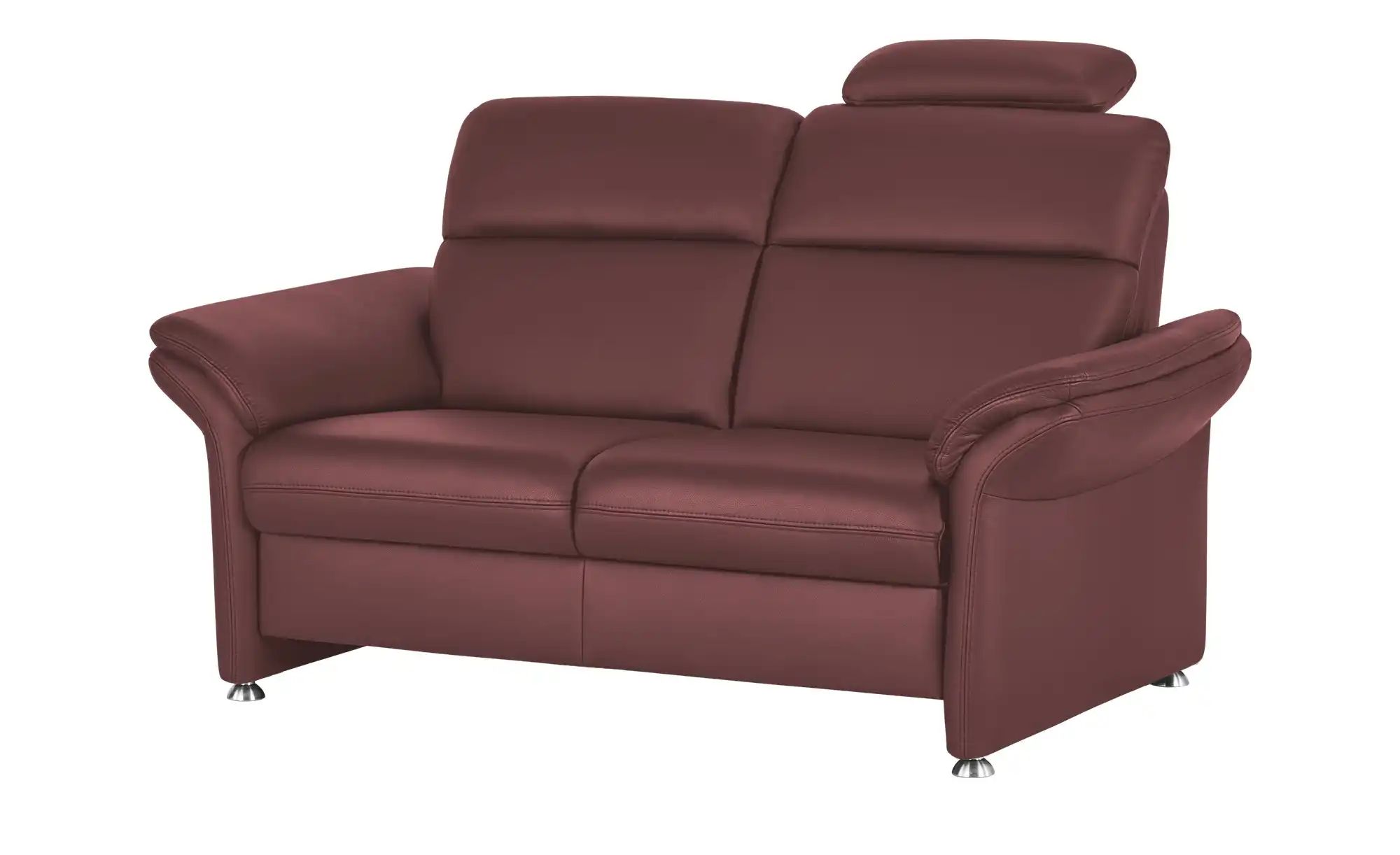 meinSofa Einzelsofa Leder Manon ¦ lila/violett ¦ Maße (cm): B: 170 H: 94 T: günstig online kaufen