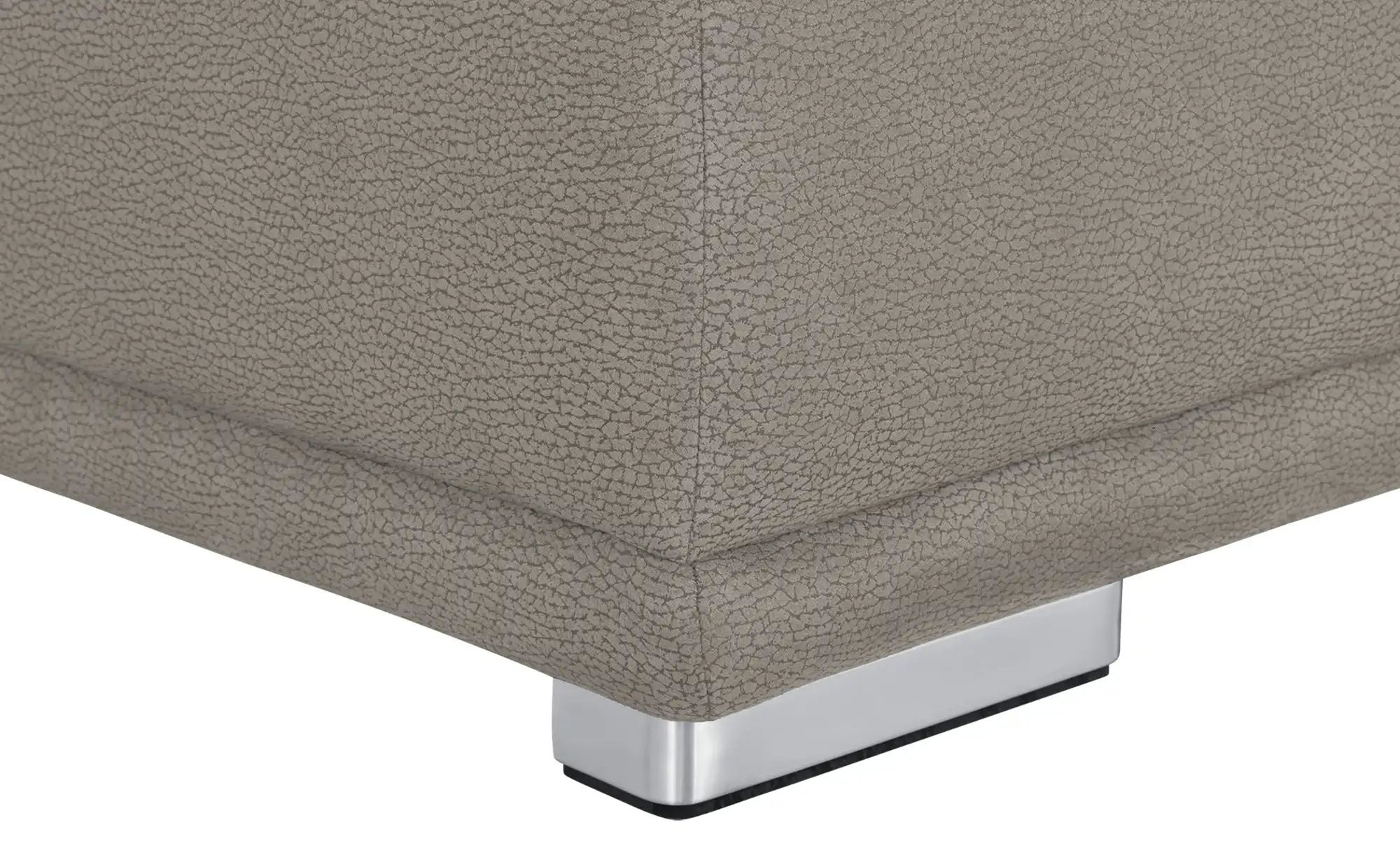 uno Wohnlandschaft grau-braun - Mikrofaser Holiday