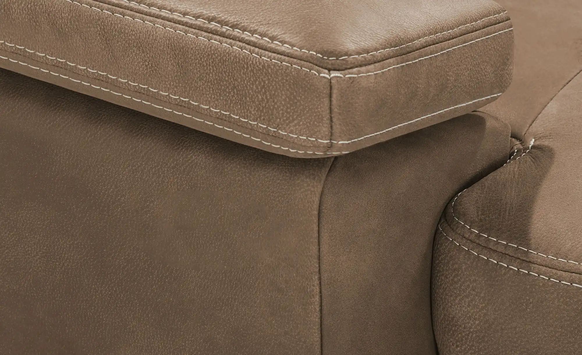 meinSofa Wohnlandschaft Leder Samu ¦ braun ¦ Maße (cm): B: 316 H: 90 T: 235 günstig online kaufen