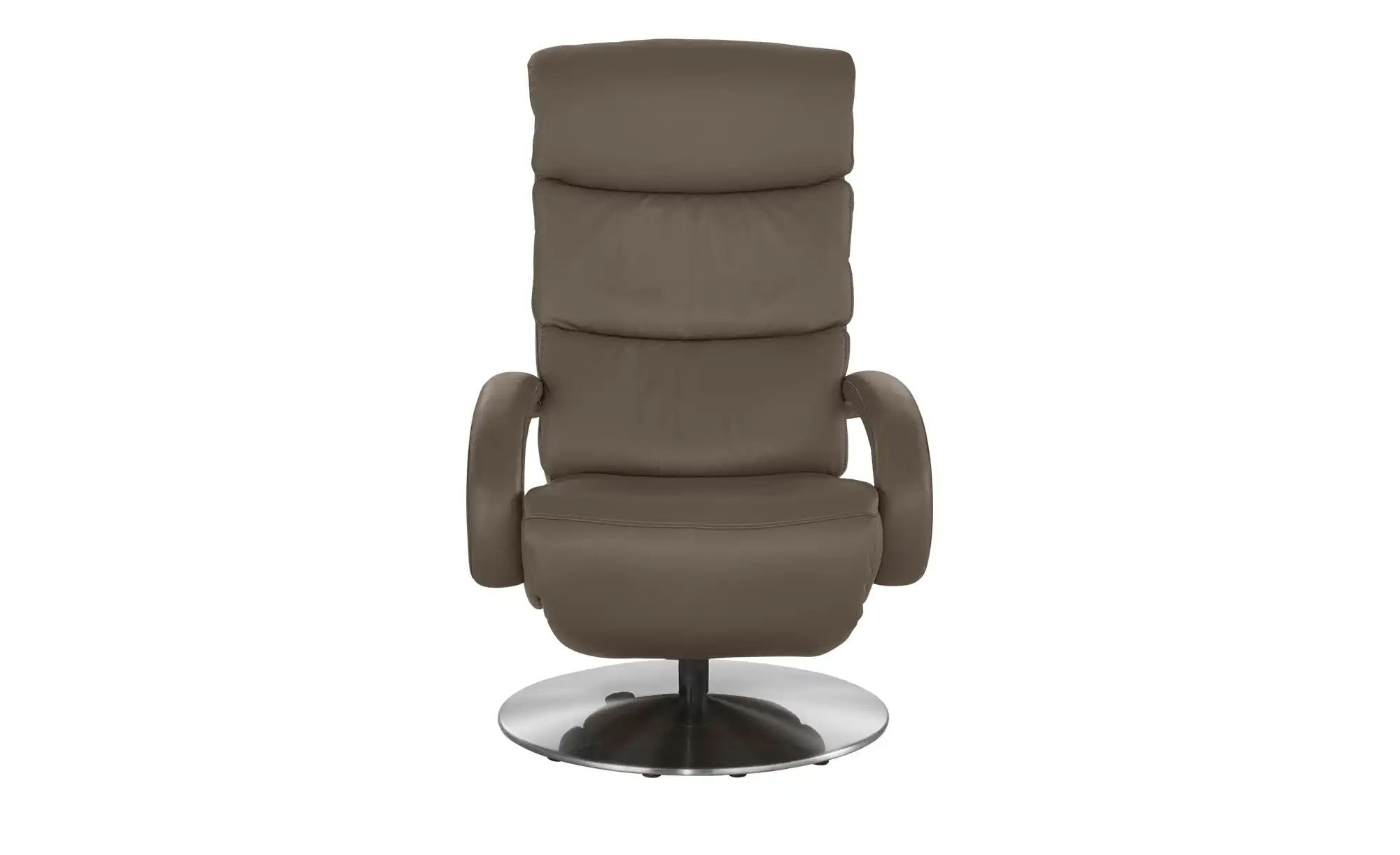 Hukla Leder-Relaxsessel braun - Leder Florian | Moccabraun, M