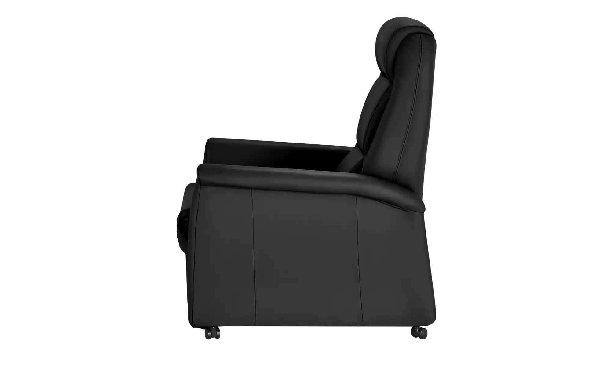 Thumbnail - himolla Fernsehsessel Leder 9773 ¦ schwarz ¦ Maße (cm): B: 69 H: 105 T: 82.0 Polstermöbel > Sessel > Fernsehsessel - Höf...