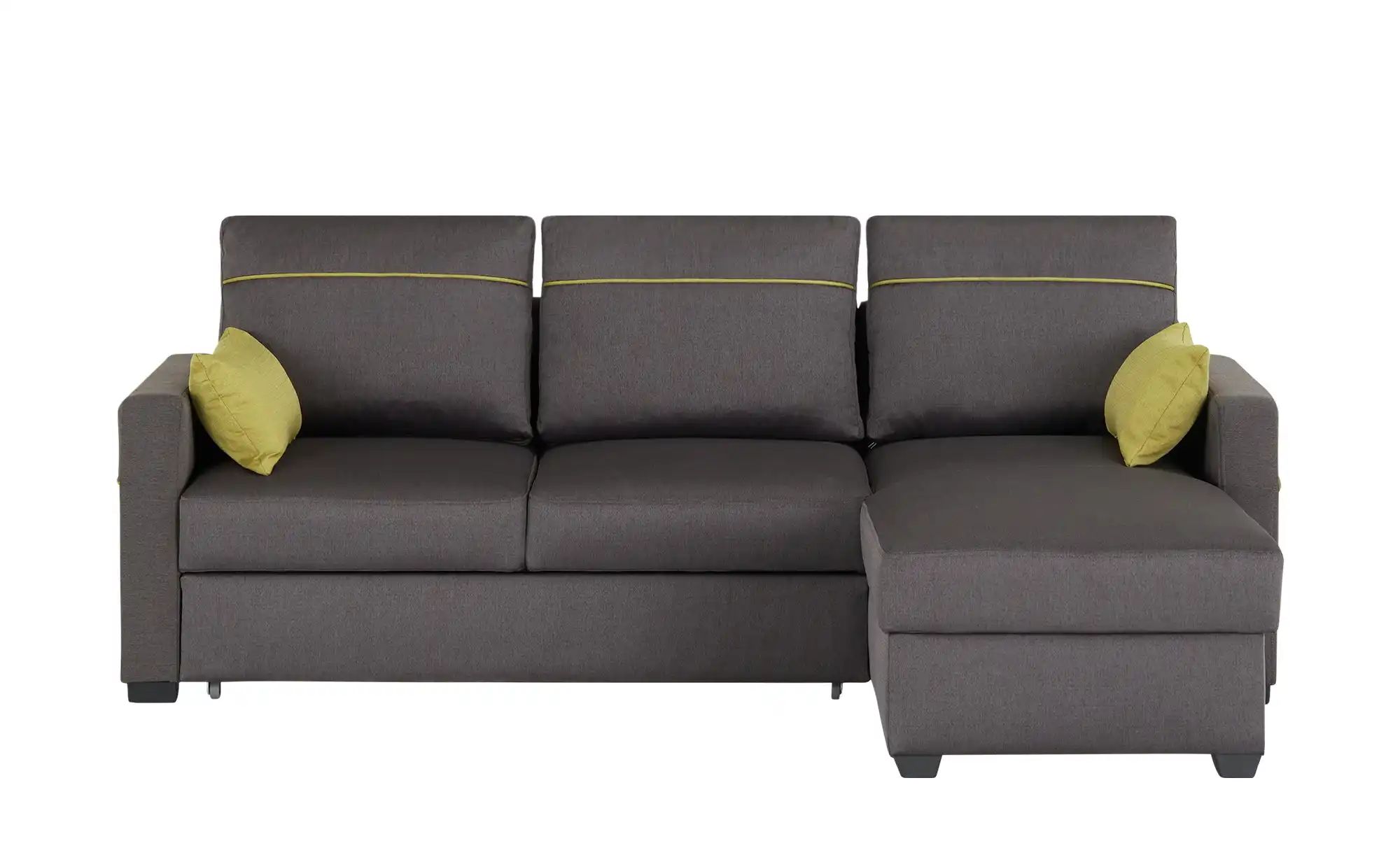Ecksofa  Simba ¦ grau ¦ Maße (cm): B: 232 H: 87 T: 158.0 Polstermöbel > Sof günstig online kaufen