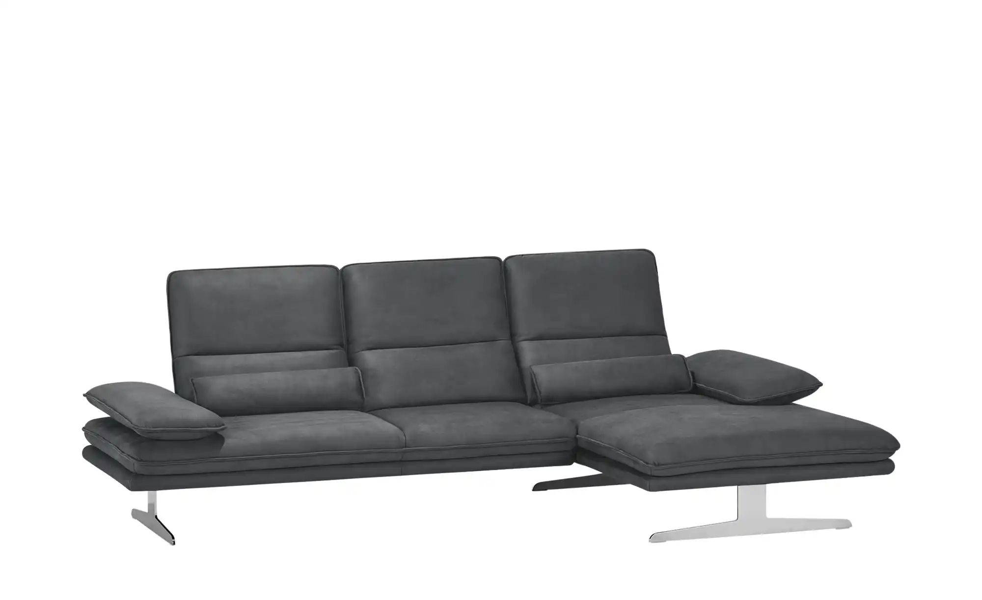 Thumbnail - W.SCHILLIG Ecksofa aus Mikrofaser Broadway ¦ grau Polstermöbel > Sofas > Ecksofas - Höffner
