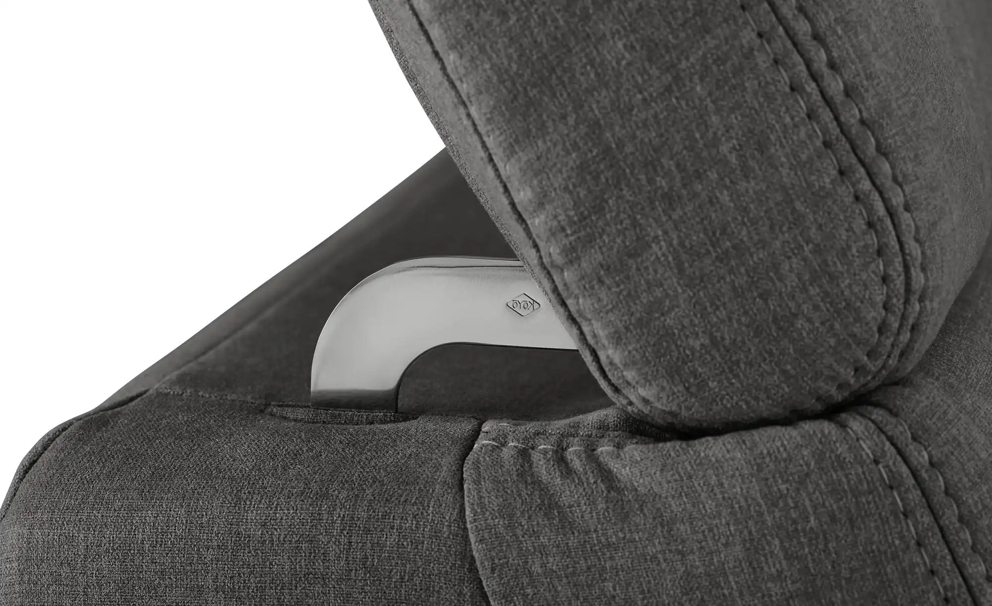 meinSofa Wohnlandschaft Anne | Anthrazit, links