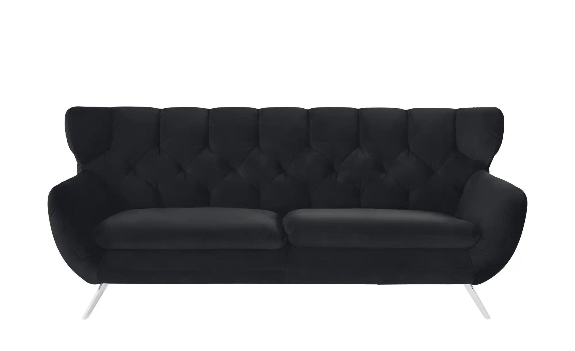 Jette Home Sofa  Caldara ¦ schwarz ¦ Maße (cm): B: 225 H: 94 T: 95 Polsterm günstig online kaufen