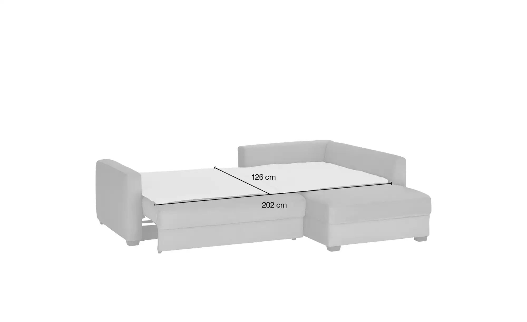 Thumbnail - bobb Ecksofa mit Boxspringpolsterung  Lisa de Luxe ¦ grau ¦ Maße (cm): B: 235 H: 90 T: 184.0 Polstermöbel > Sofas > Ecks...