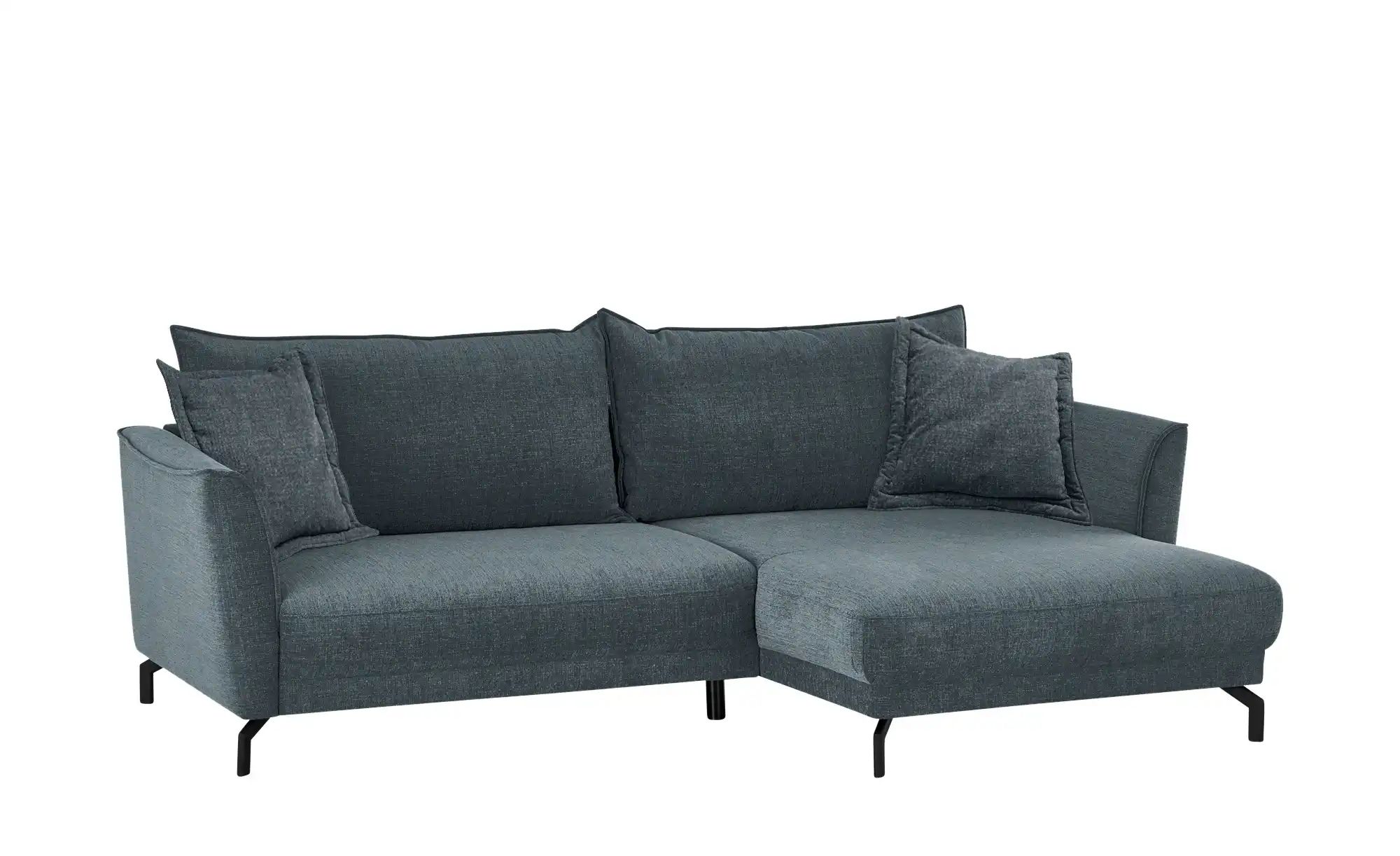 bobb Ecksofa  Yolanda ¦ blau ¦ Maße (cm): B: 257 H: 94 T: 174 Polstermöbel günstig online kaufen