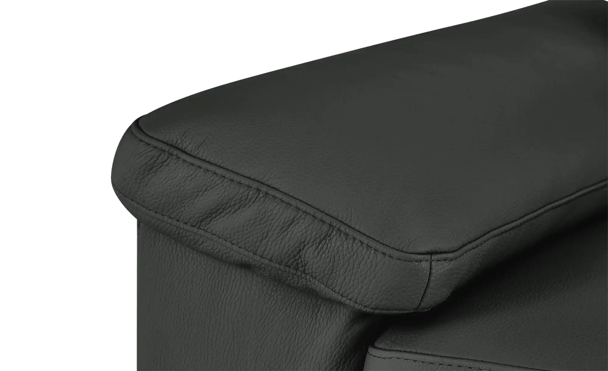 Thumbnail - Max Schelling Ledersofa mit Kufengestell Maximum ¦ schwarz ¦ Maße (cm): B: 204 H: 86 T: 97.0 Polstermöbel > Sofas > 2-Si...