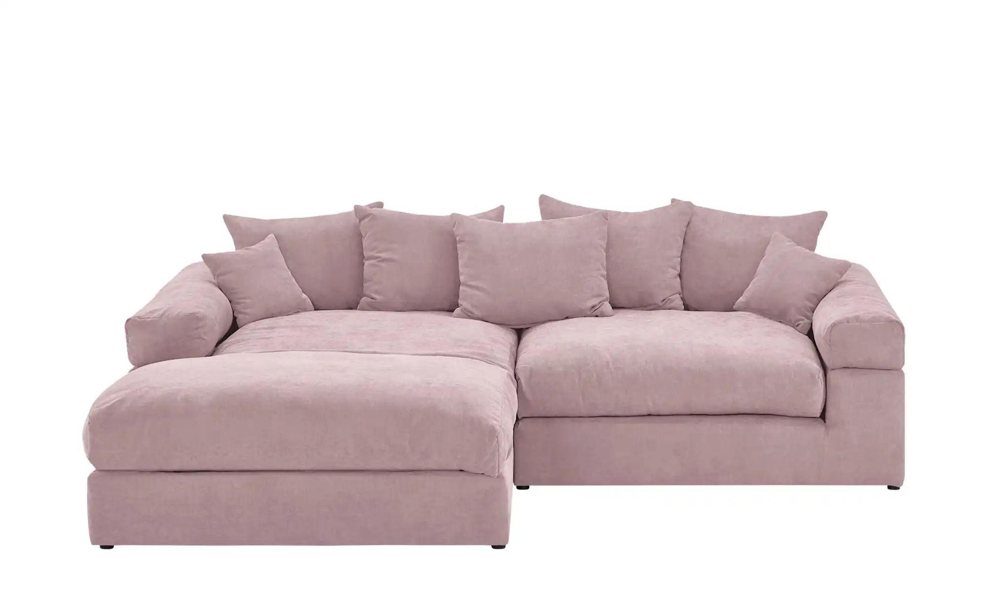 smart Ecksofa  Lionore ¦ rosa/pink ¦ Maße (cm): B: 266 H: 86 T: 203 Polster günstig online kaufen