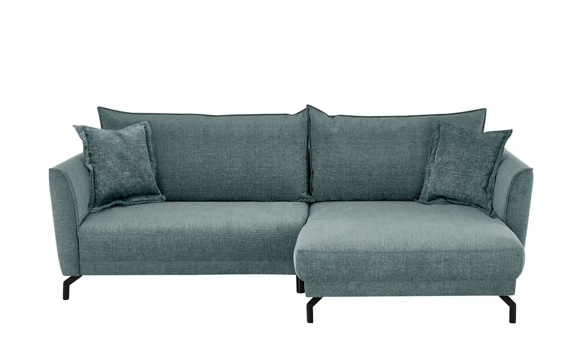 bobb Ecksofa  Yolanda ¦ blau ¦ Maße (cm): B: 257 H: 94 T: 174 Polstermöbel günstig online kaufen