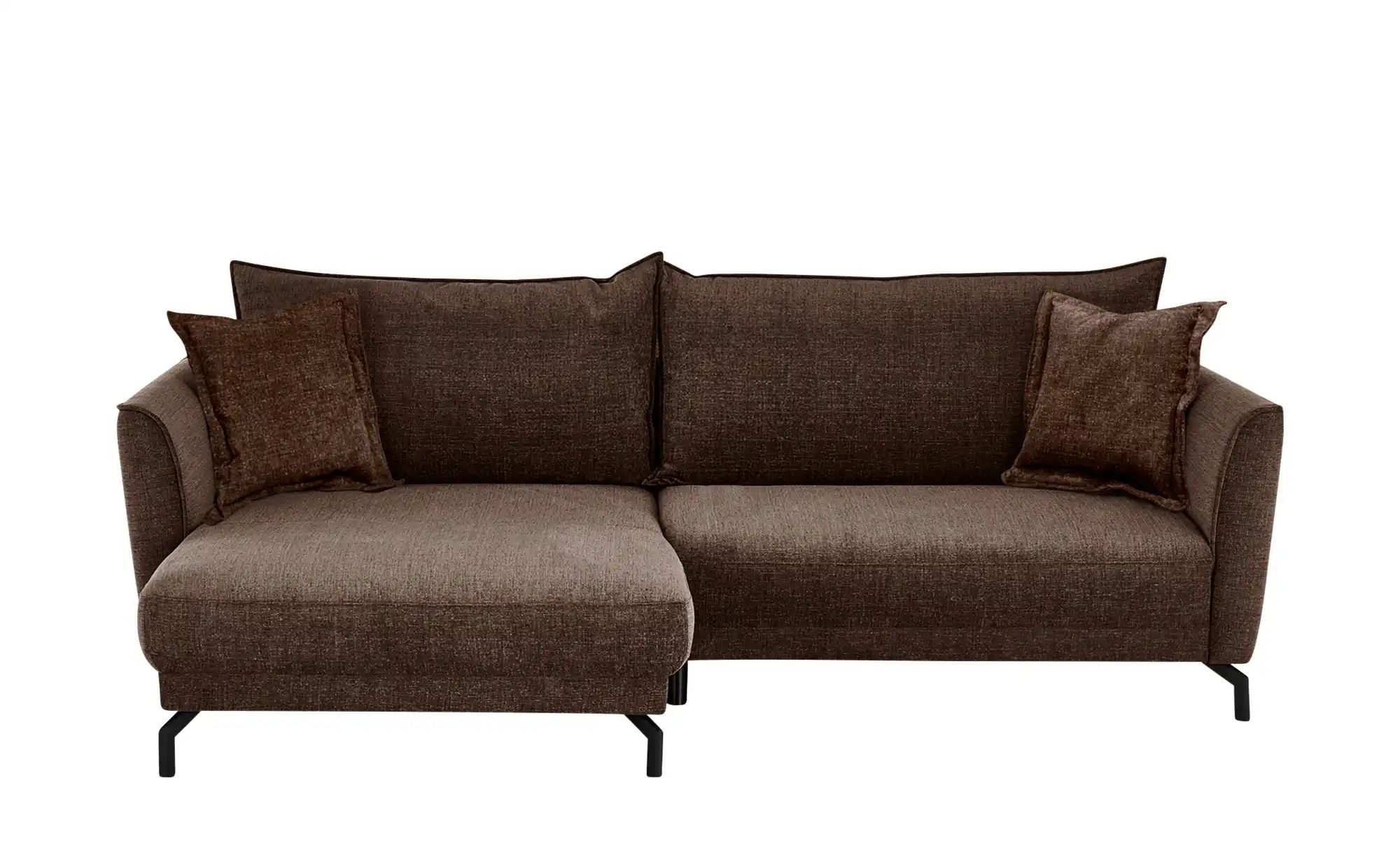 bobb Ecksofa  Yolanda ¦ braun ¦ Maße (cm): B: 257 H: 94 T: 174 Polstermöbel günstig online kaufen