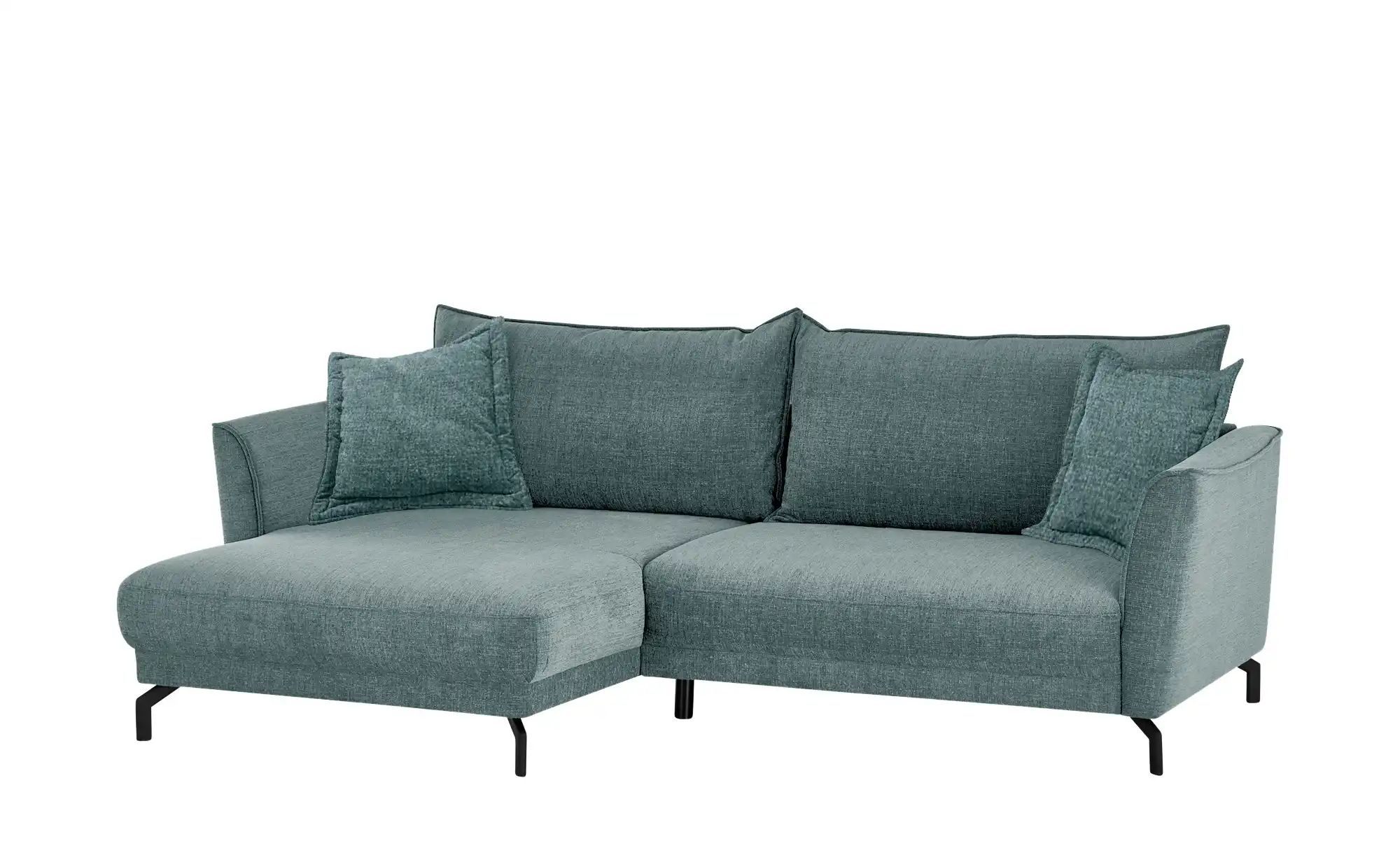 bobb Ecksofa  Yolanda ¦ blau ¦ Maße (cm): B: 257 H: 94 T: 174 Polstermöbel günstig online kaufen