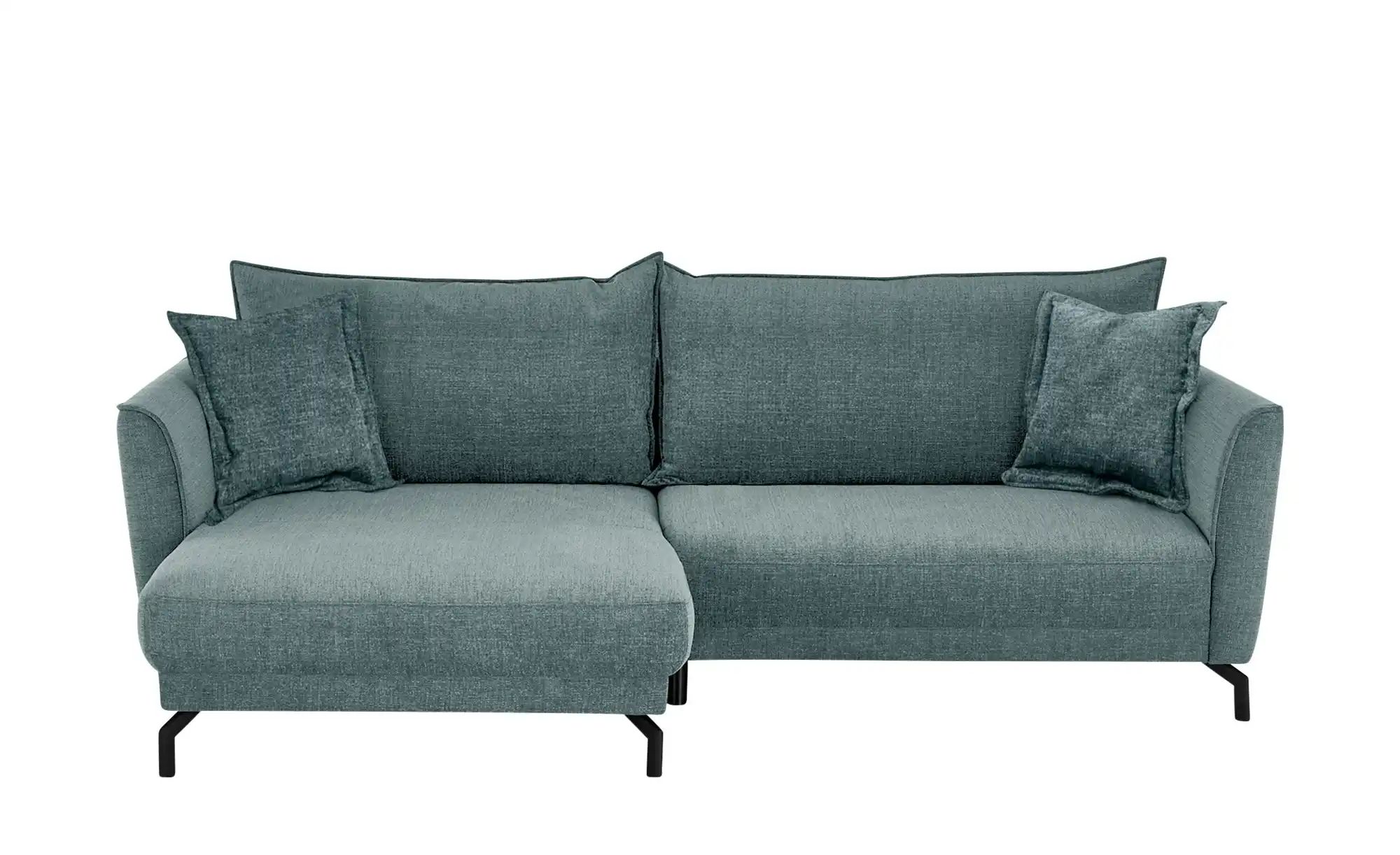 bobb Ecksofa  Yolanda ¦ blau ¦ Maße (cm): B: 257 H: 94 T: 174 Polstermöbel günstig online kaufen