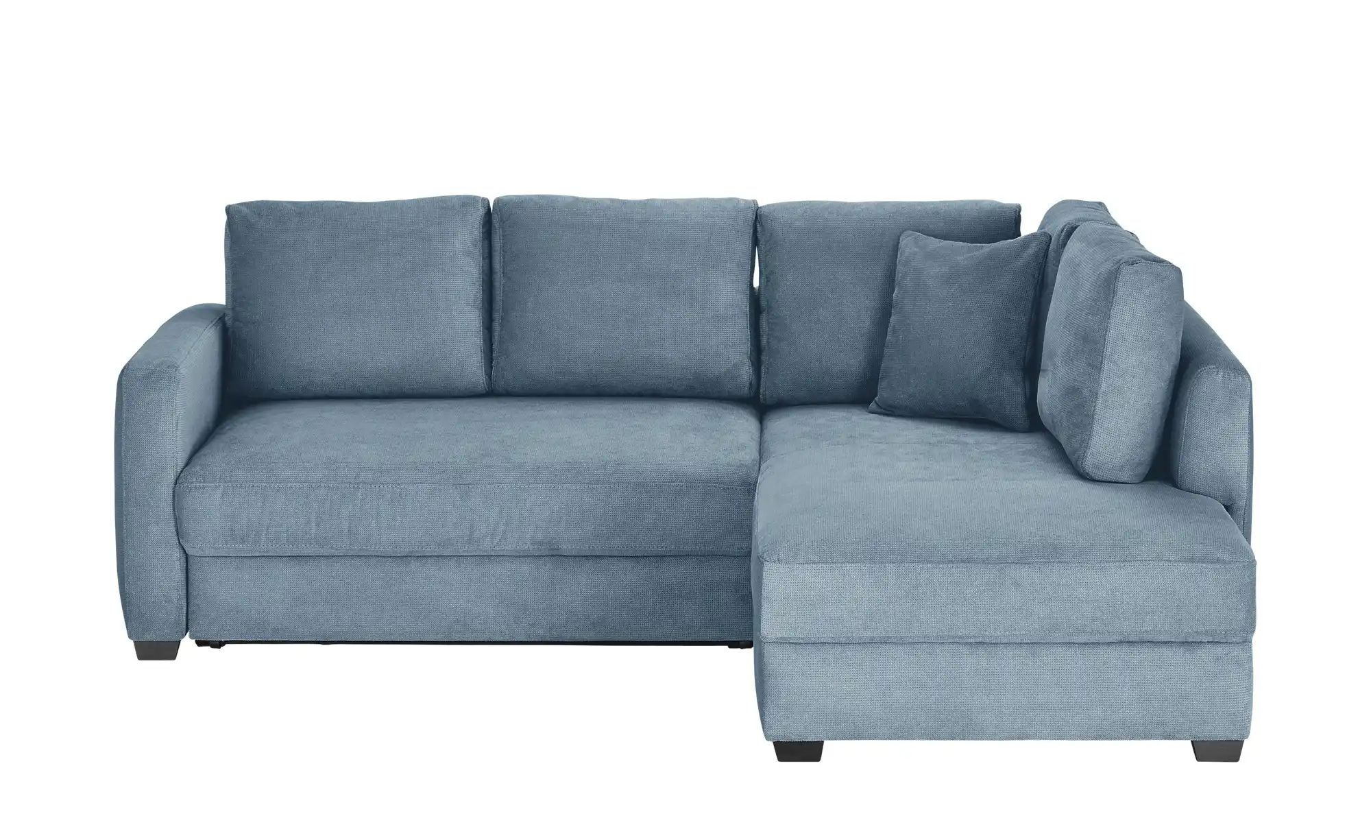 bobb Ecksofa mit Boxspringpolsterung  Lisa de Luxe ¦ blau ¦ Maße (cm): B: 2 günstig online kaufen