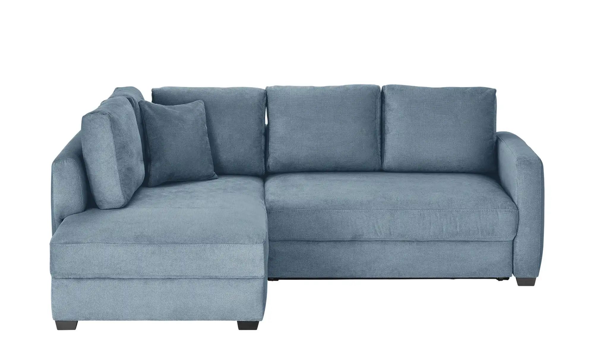 bobb Ecksofa mit Boxspringpolsterung  Lisa de Luxe ¦ blau ¦ Maße (cm): B: 2 günstig online kaufen