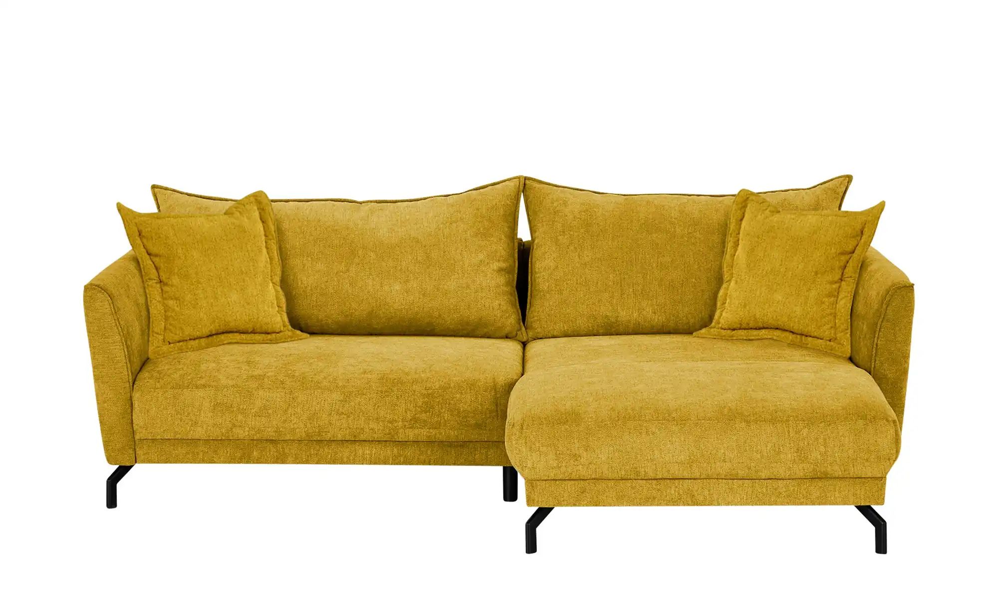 bobb Ecksofa  Yolanda ¦ gelb ¦ Maße (cm): B: 257 H: 94 T: 174 Polstermöbel günstig online kaufen