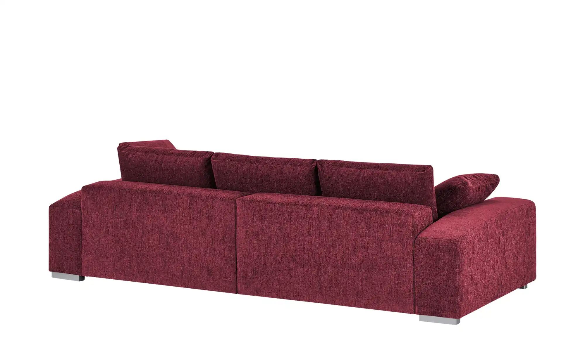 bobb Ecksofa mit Schlaffunktion  Caro ¦ rot ¦ Maße (cm): B: 305 H: 87 T: 20 günstig online kaufen