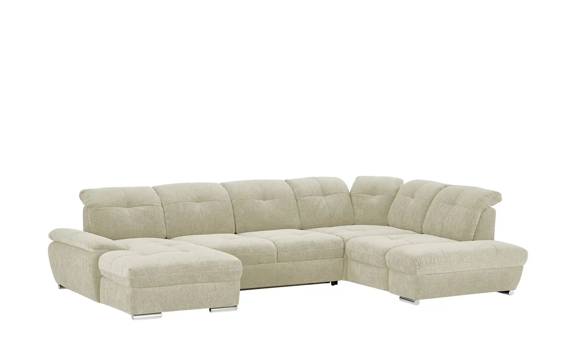 Thumbnail - Wohnlandschaft  Gladys ¦ beige ¦ Maße (cm): B: 377 H: 103 T: 246.0 Polstermöbel > Sofas > Schlafsofas - Höffner