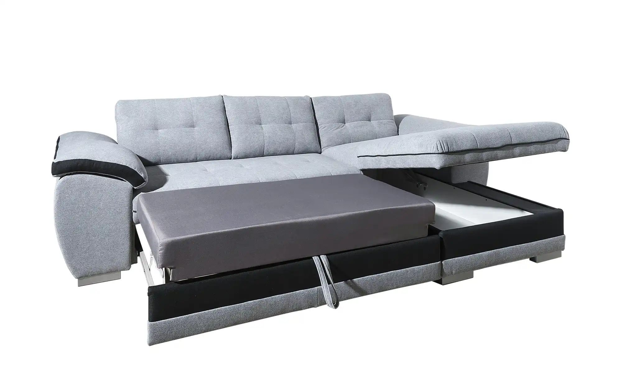 Ecksofa  Marc ¦ grau ¦ Maße (cm): B: 275 H: 85 T: 167 Polstermöbel > Sofas günstig online kaufen