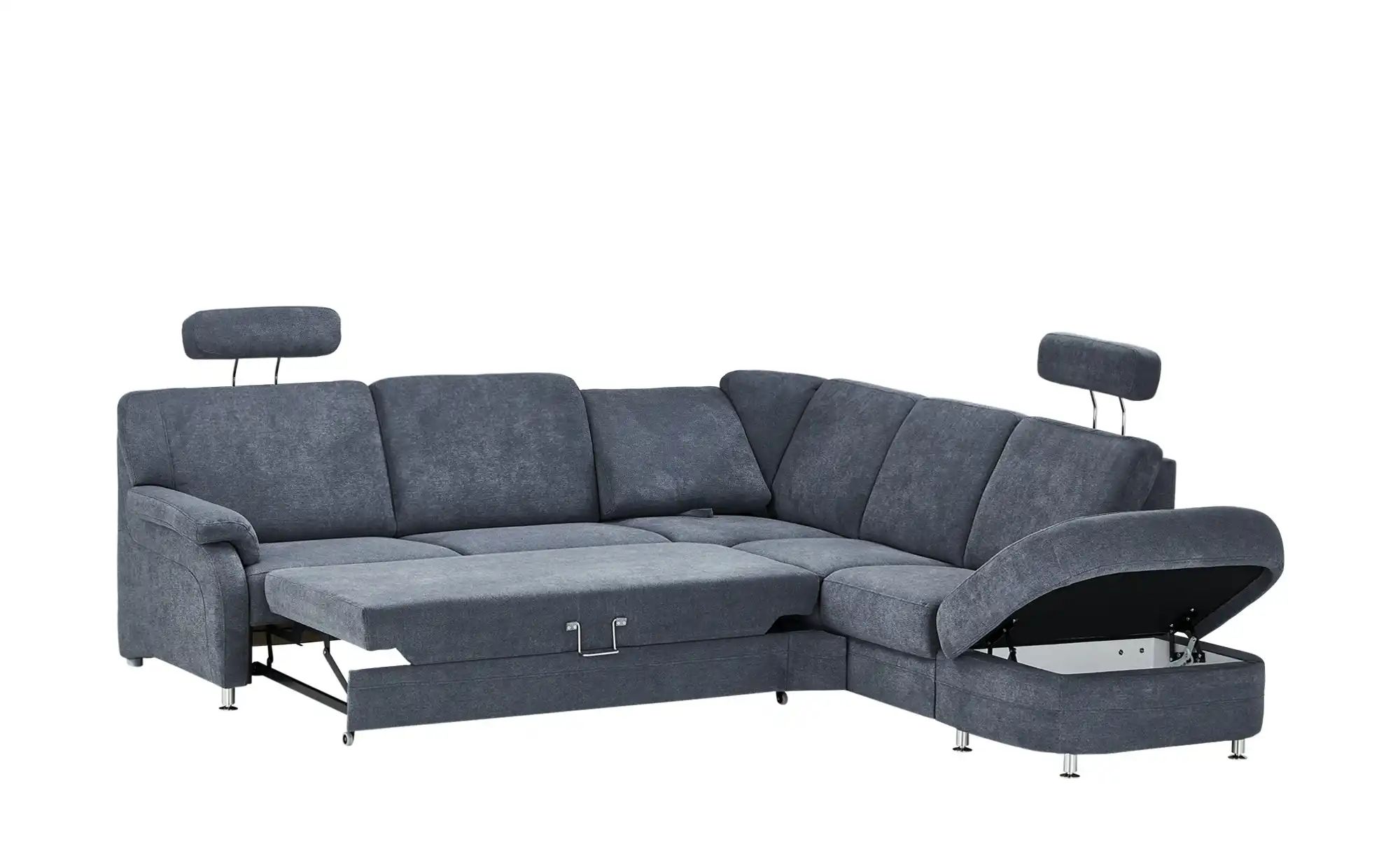 Thumbnail - meinSofa Ecksofa Ole-S ¦ blau ¦ Maße (cm): B: 269 H: 91 T: 287.0 Polstermöbel > Sofas > Ecksofas - Höffner