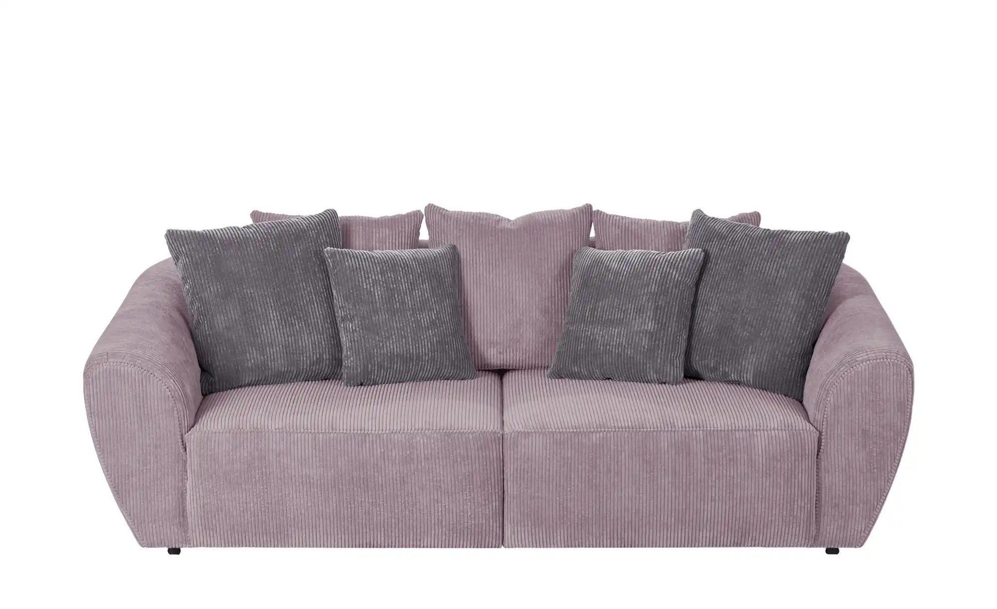 smart Big Sofa  Savita ¦ rosa/pink ¦ Maße (cm): B: 250 H: 81 T: 106 Polster günstig online kaufen