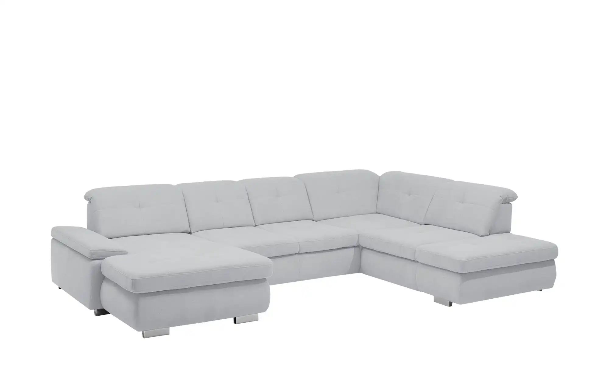 Lounge Collection Wohnlandschaft Flachgewebe  Affair ¦ grau ¦ Maße (cm): B: günstig online kaufen