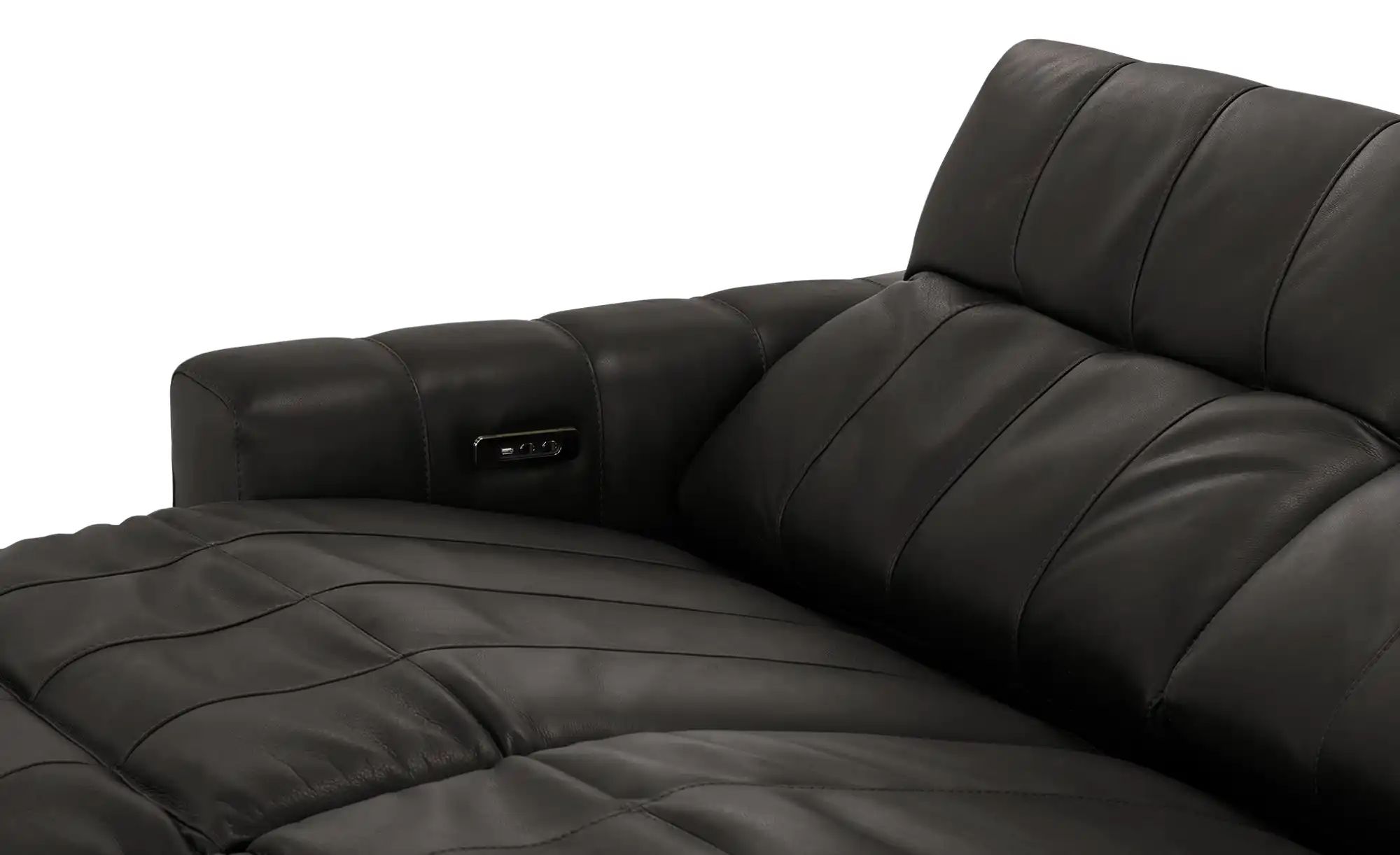 Thumbnail - Natuzzi Editions Ledersofa mit Kopfteilverstellung Portento ¦ braun ¦ Maße (cm): B: 232 H: 78 T: 109.0 Polstermöbel > So...