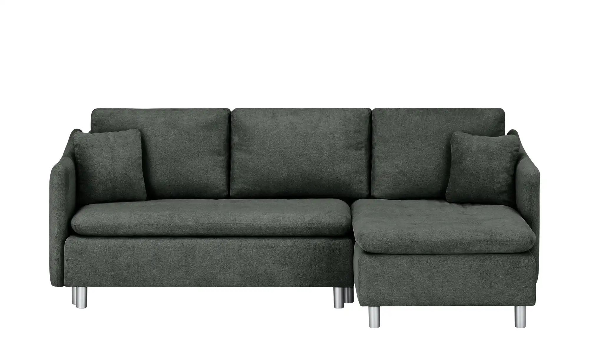 smart Ecksofa ausziehbar Bonamie ¦ schwarz ¦ Maße (cm): B: 225 H: 87 T: 145 günstig online kaufen