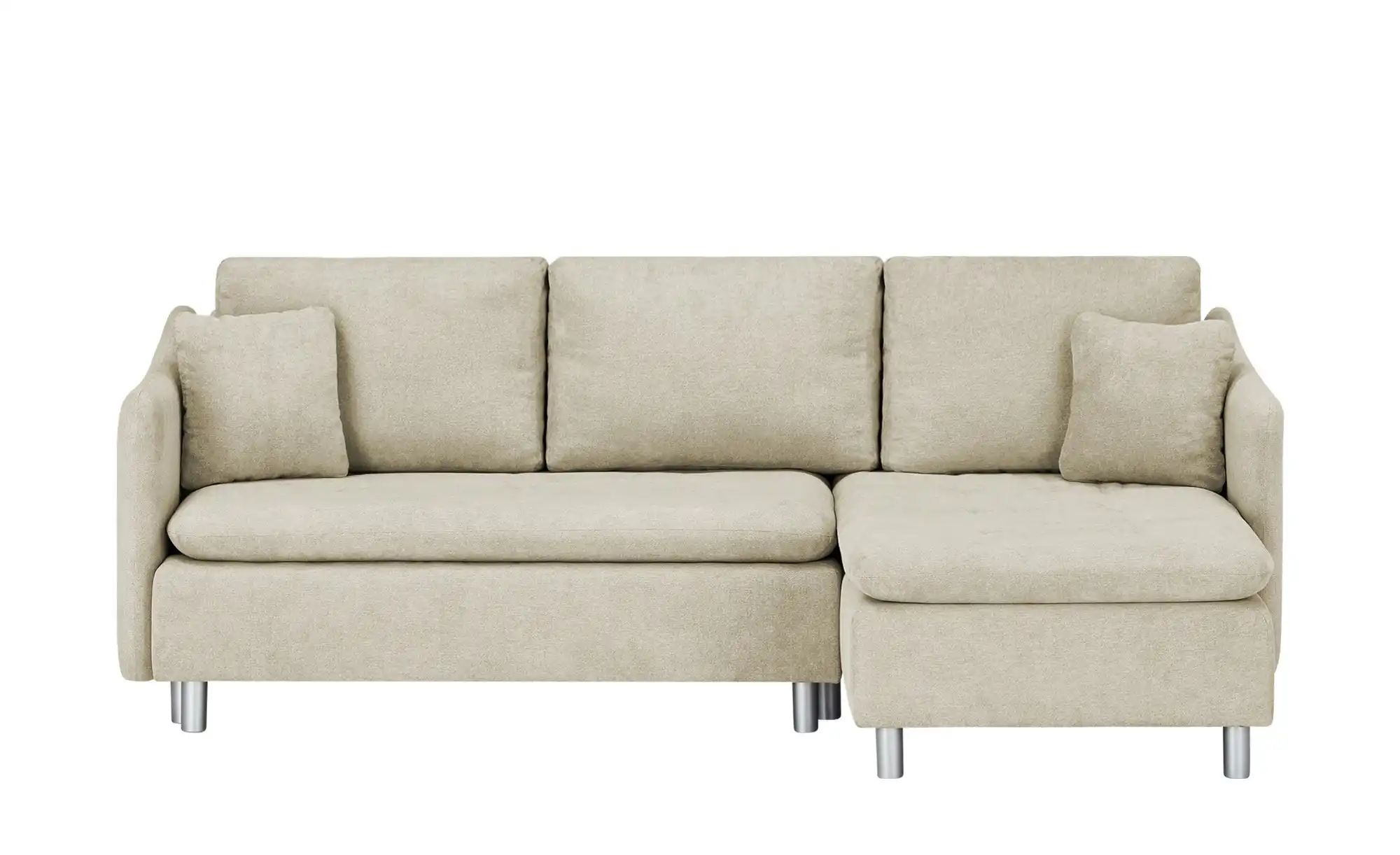 smart Ecksofa ausziehbar Bonamie ¦ beige ¦ Maße (cm): B: 225 H: 87 T: 145 P günstig online kaufen