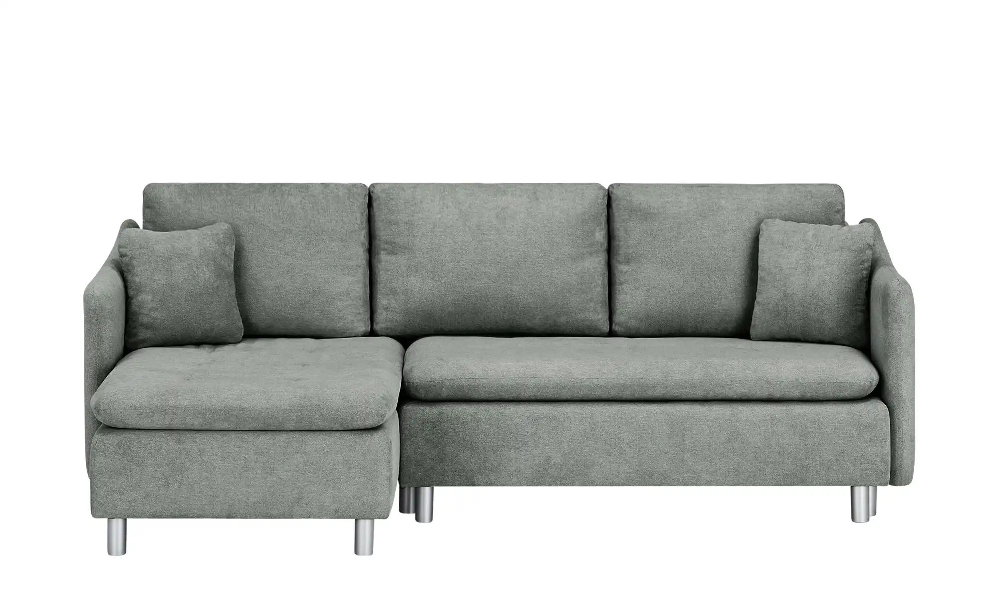 smart Ecksofa ausziehbar Bonamie ¦ grau ¦ Maße (cm): B: 225 H: 87 T: 145 Po günstig online kaufen