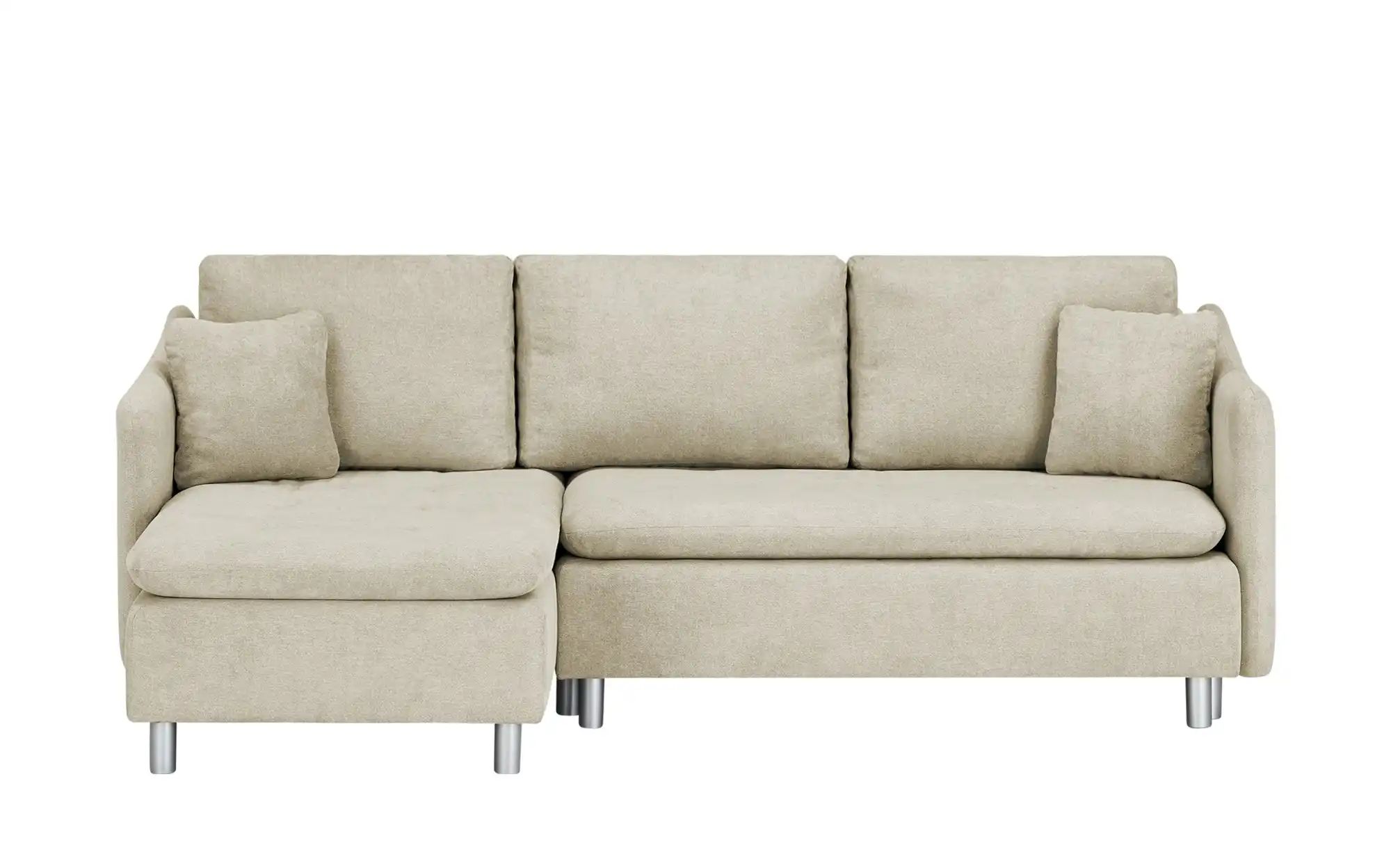 smart Ecksofa ausziehbar Bonamie ¦ beige ¦ Maße (cm): B: 225 H: 87 T: 145 P günstig online kaufen